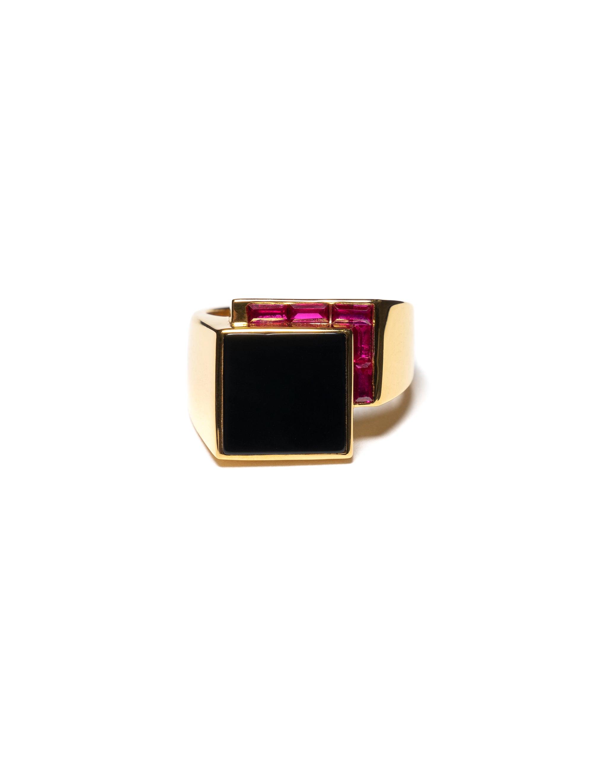 Barrington Signet (14K Gold/Onyx)