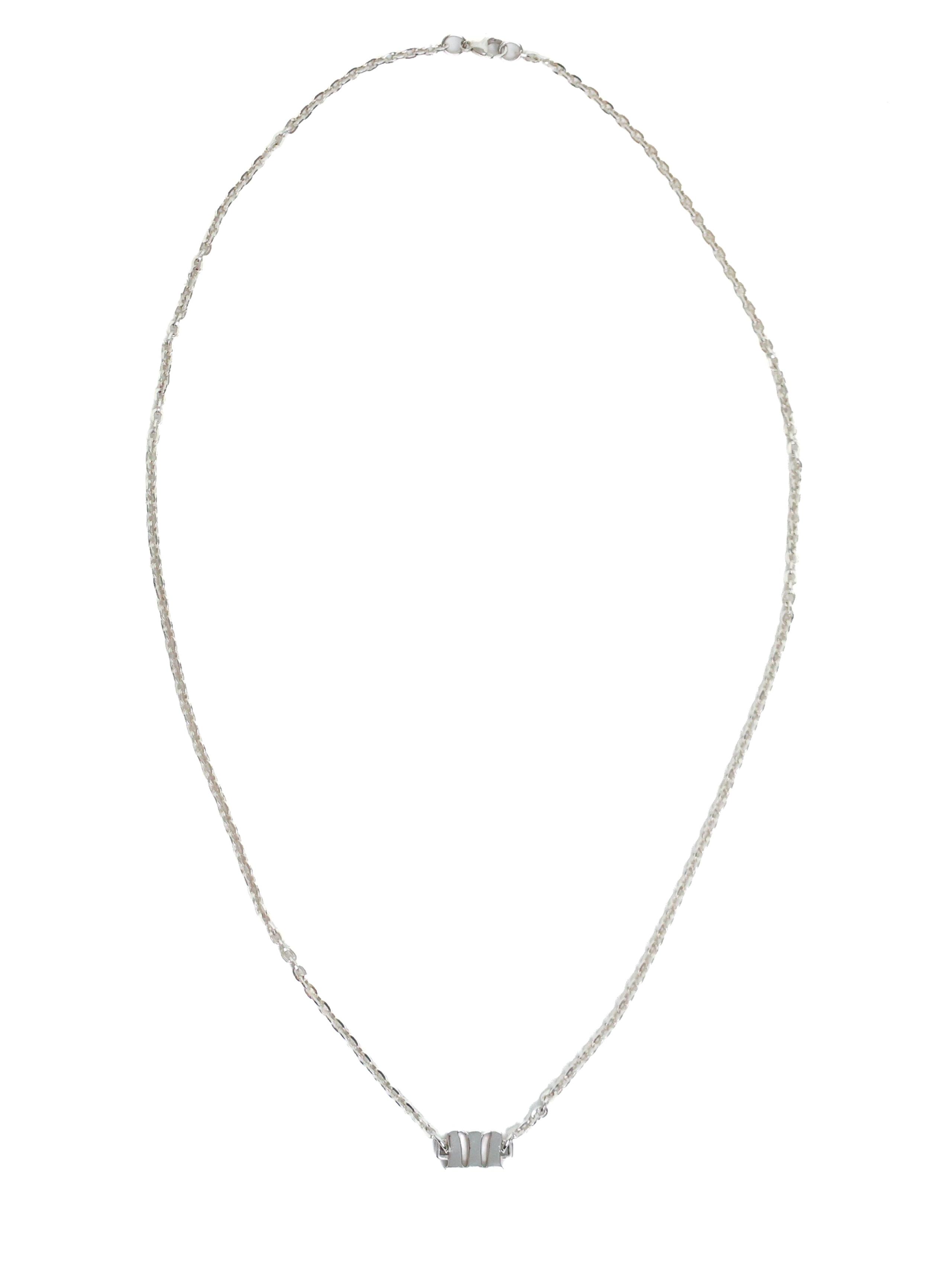 M Charm Chain (Silver 925)