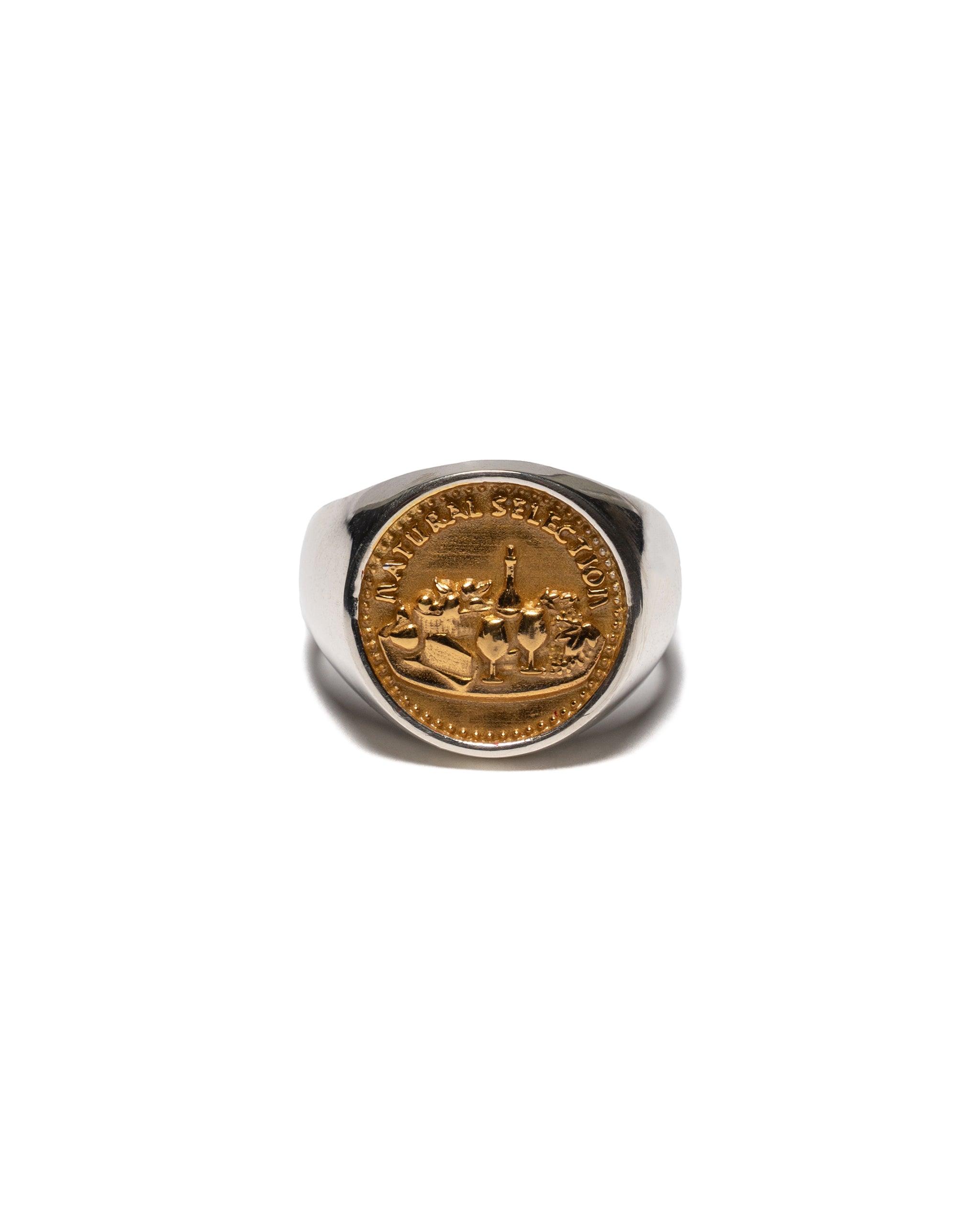 Natural Selection Signet (Silver 925/14K Gold)