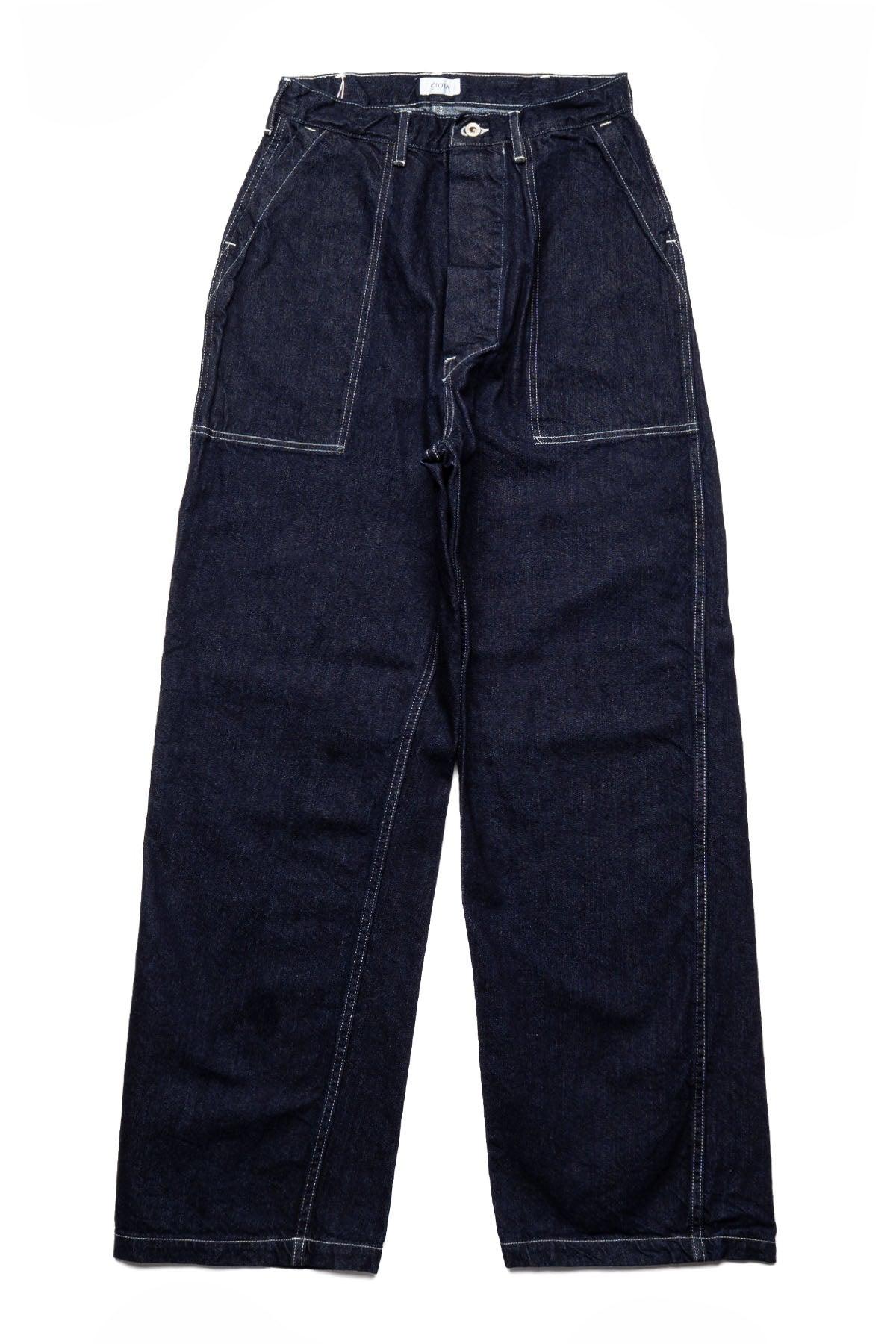 Denim Baker Pants - Dark Navy