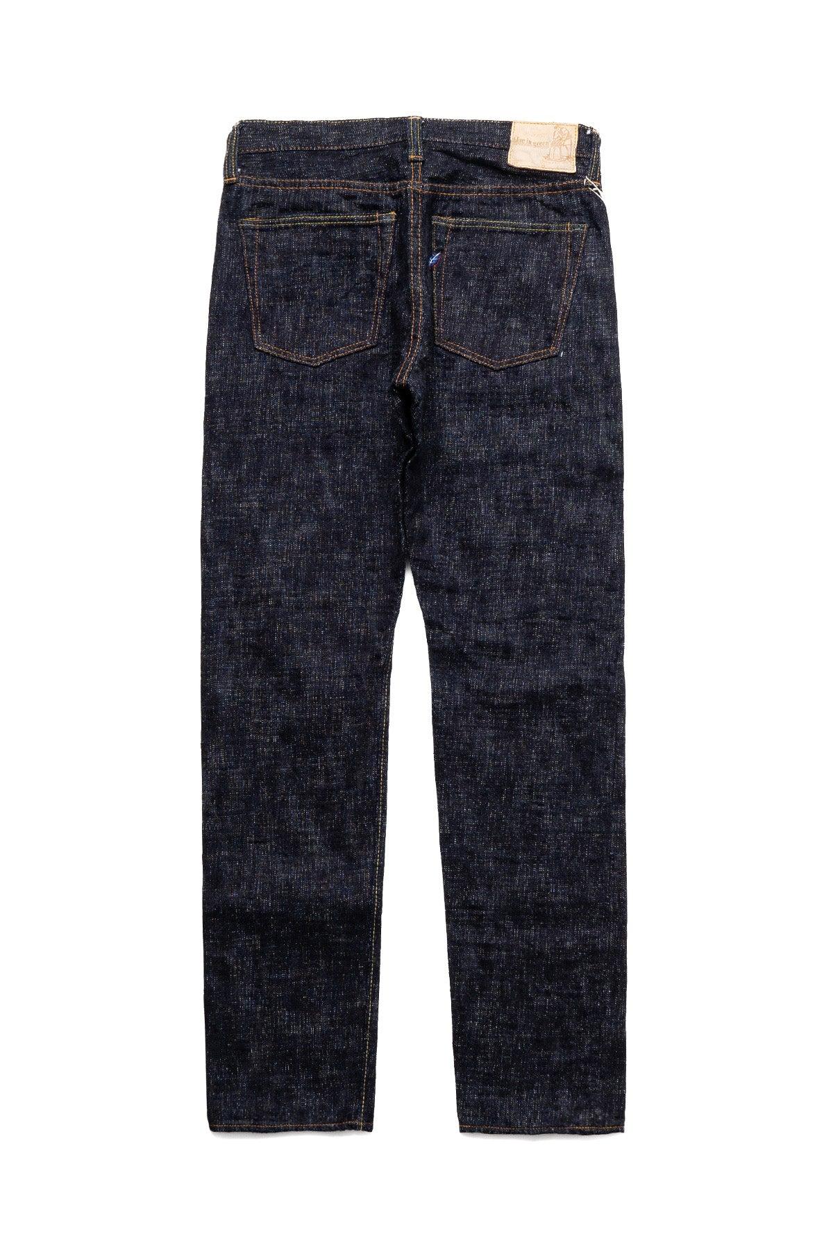 EX-019 Relax Tapered Jeans Blue In Green Exclusive Version