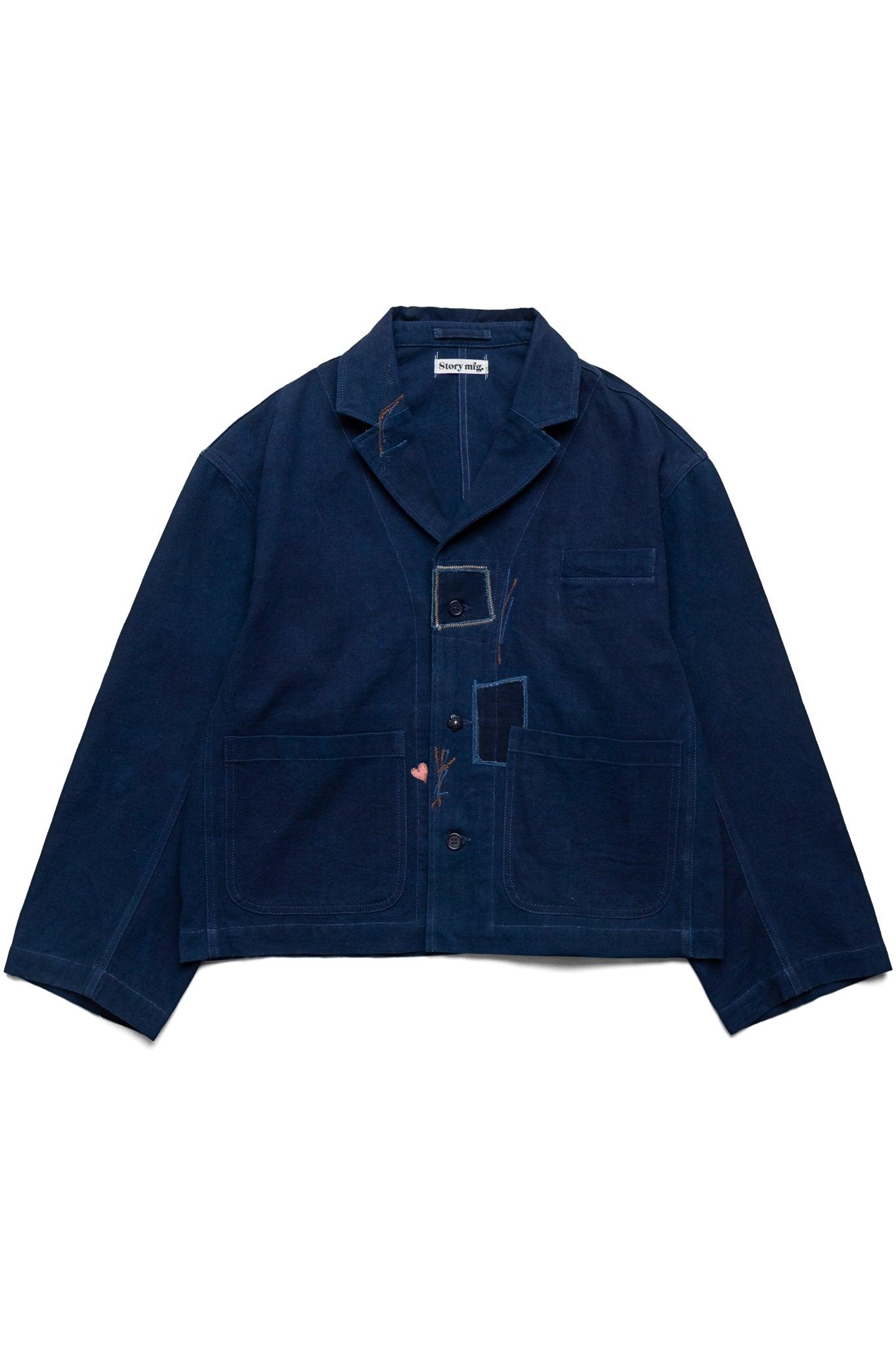 Cove Jacket - Indigo Heart Repair