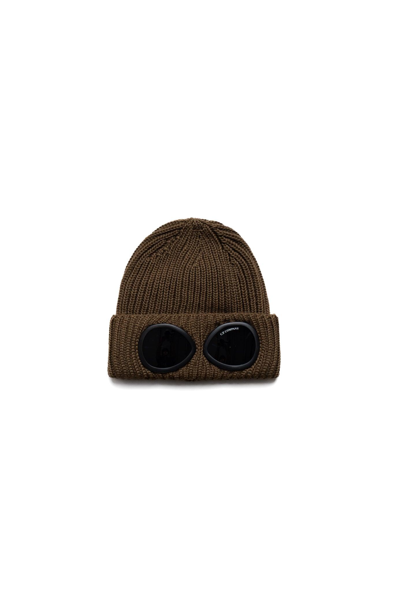 Extra Fine Merino Wool Goggle Beanie - Ermine