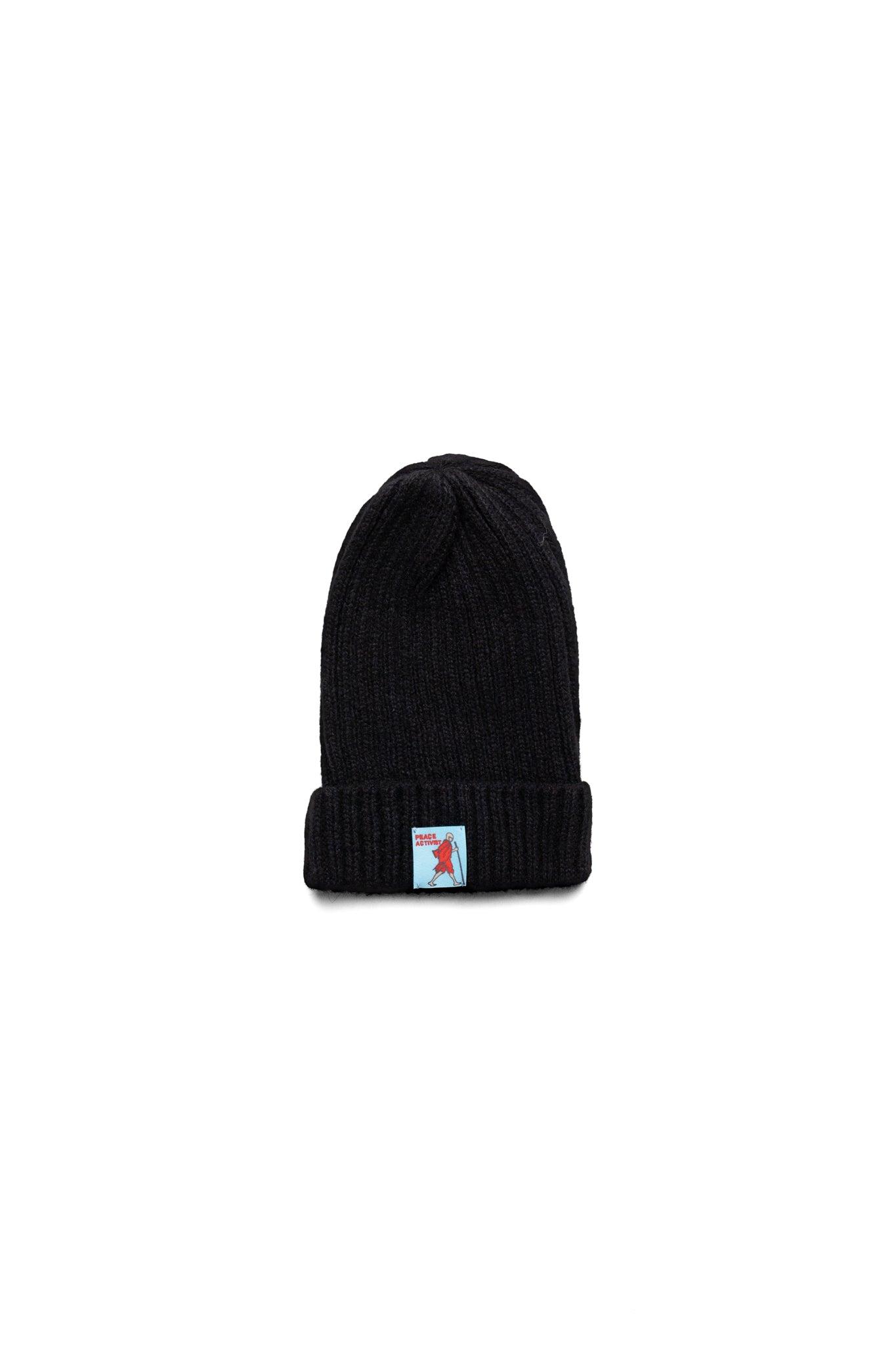 5G Wool Knit Cap - Black