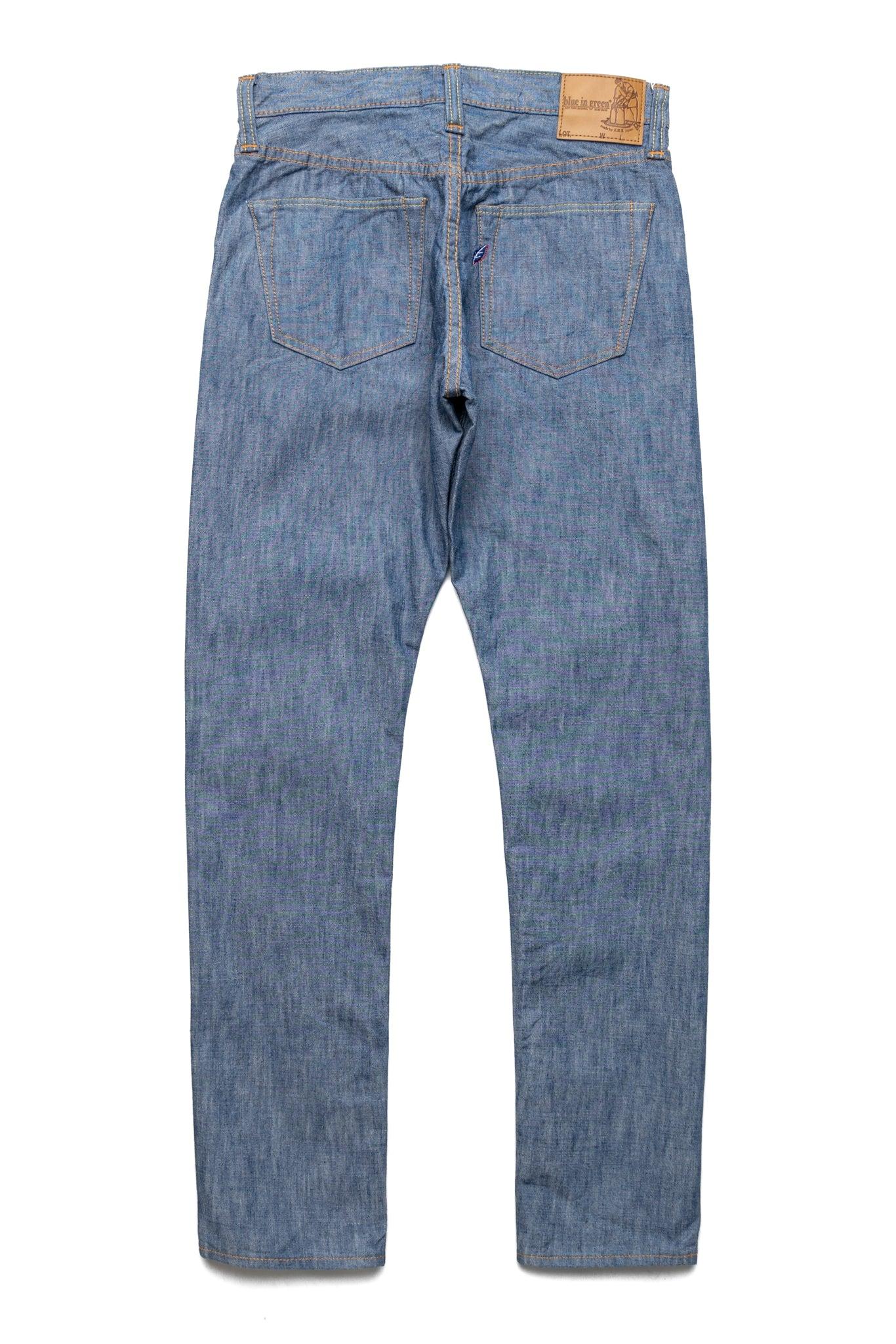 1186-2 14oz Slub Chambray 5-Pocket - Relax Tapered (BiG Version)