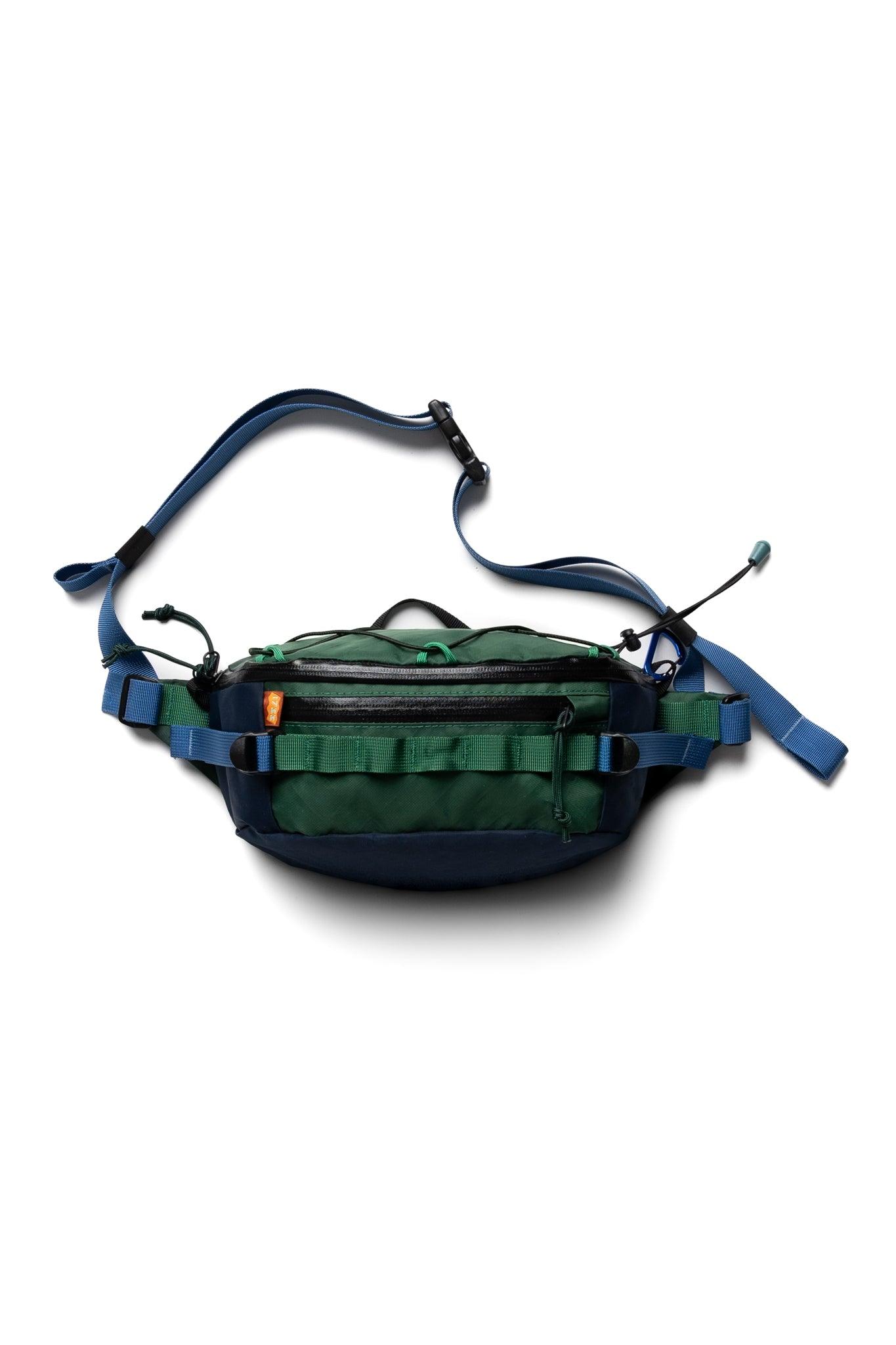 Side Pack 3.5L - Green x Navy (Blue in Green Exclusive)
