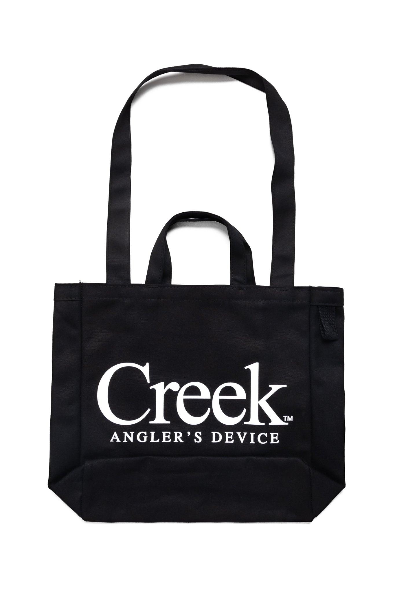 Canvas Messenger Tote Bag (Creek x qmc x BiG) - Black