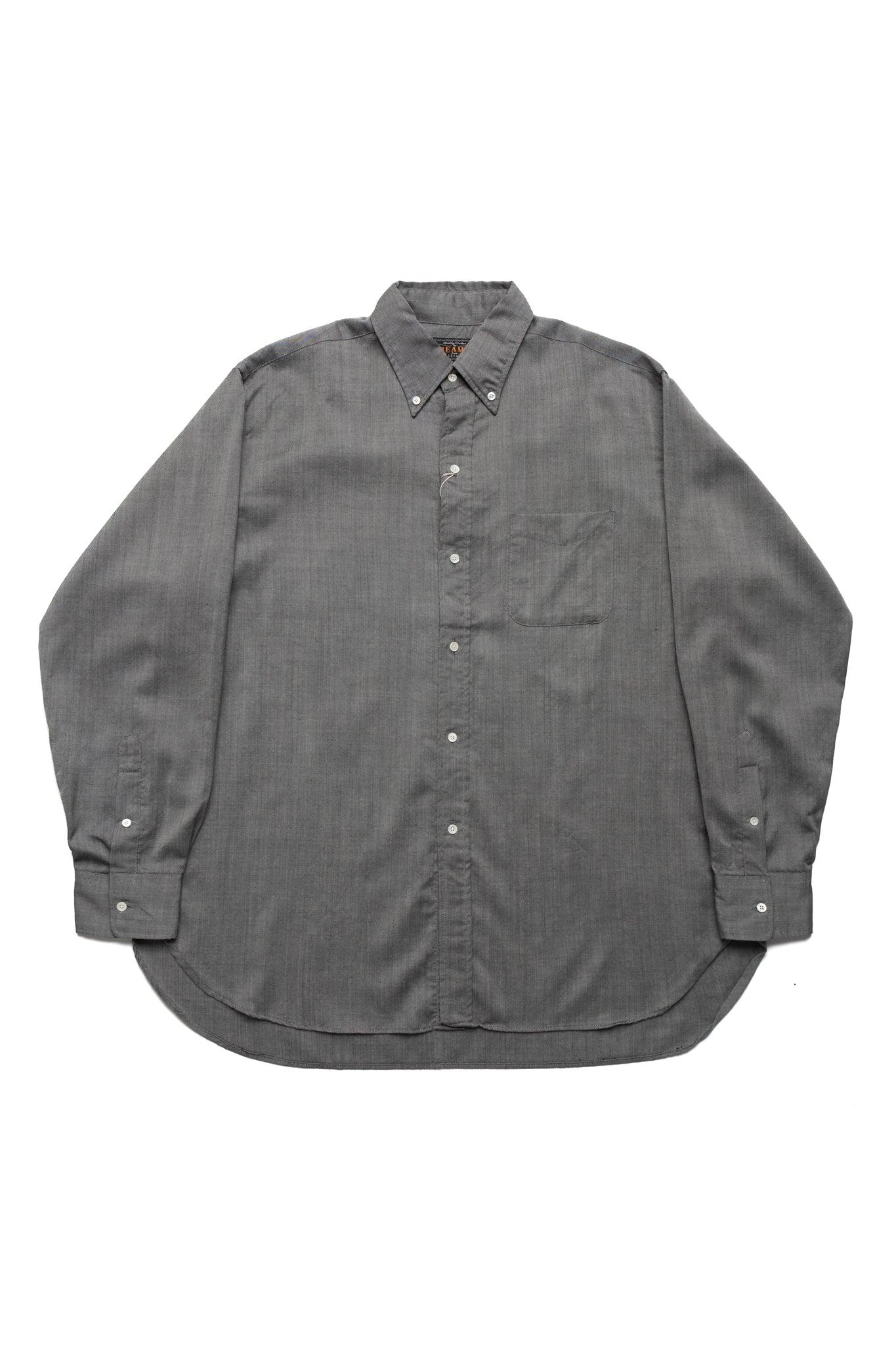 B.D. Classic-fit Washable Wool Oxford - Grey