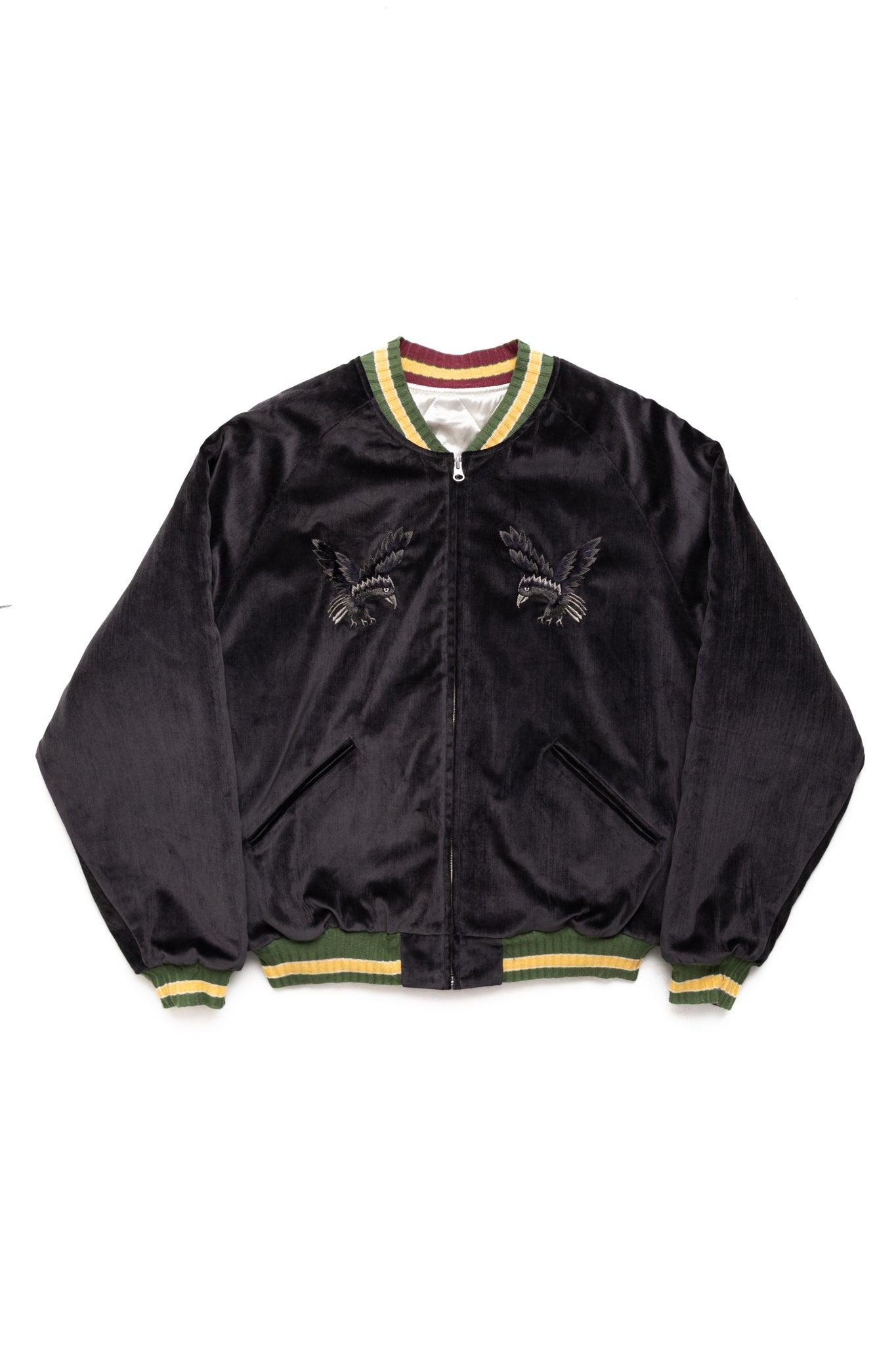 Velveteen Souvenir JKT (Raven&Skull) - Black