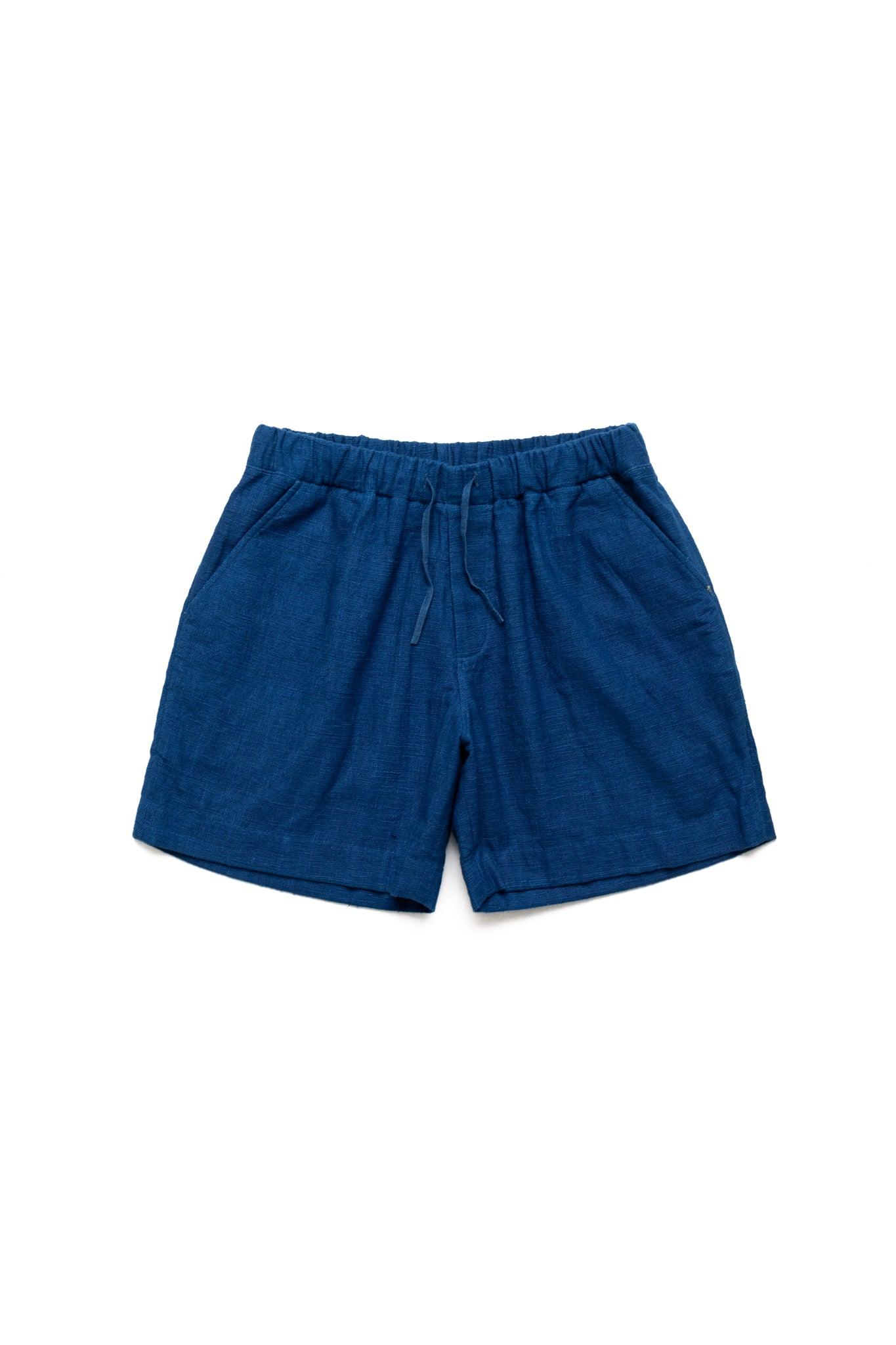 Organic Cotton Shorts - Indigo