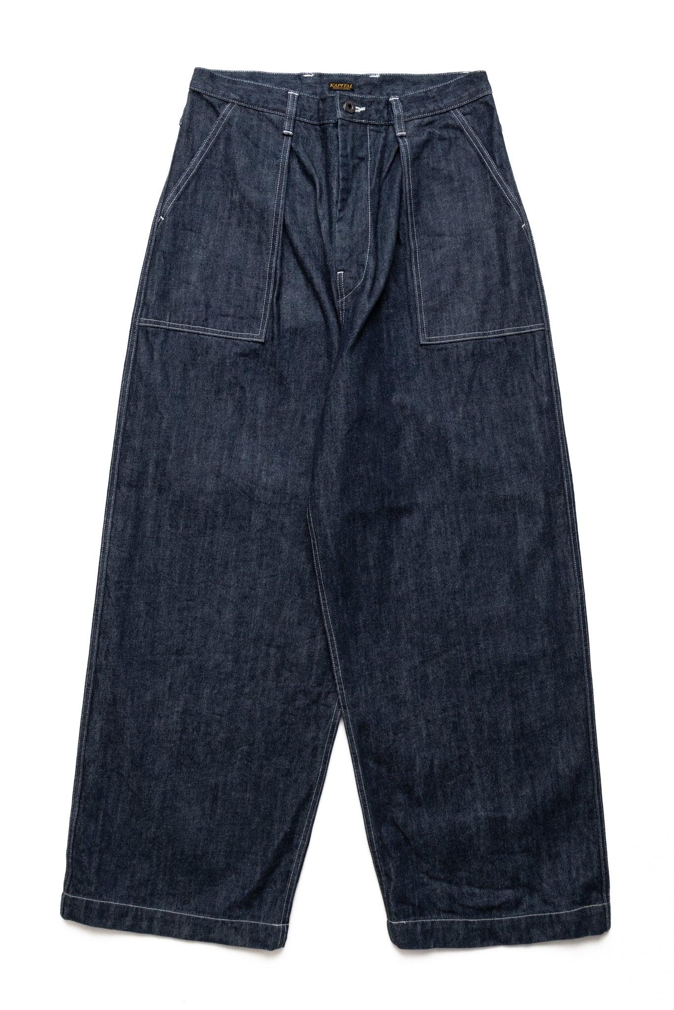14oz Denim FATIGUE Baggy Pants