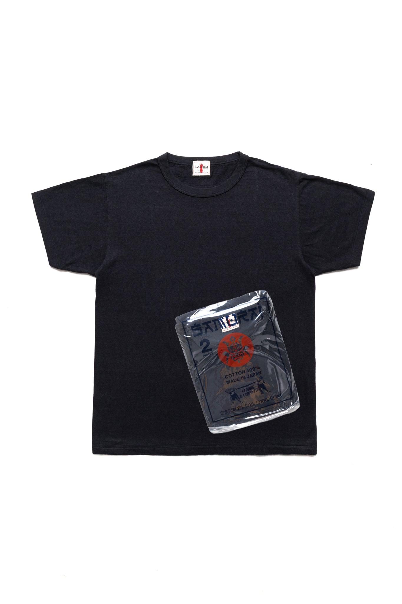 Medium Weight 2 Pack Tee - Black