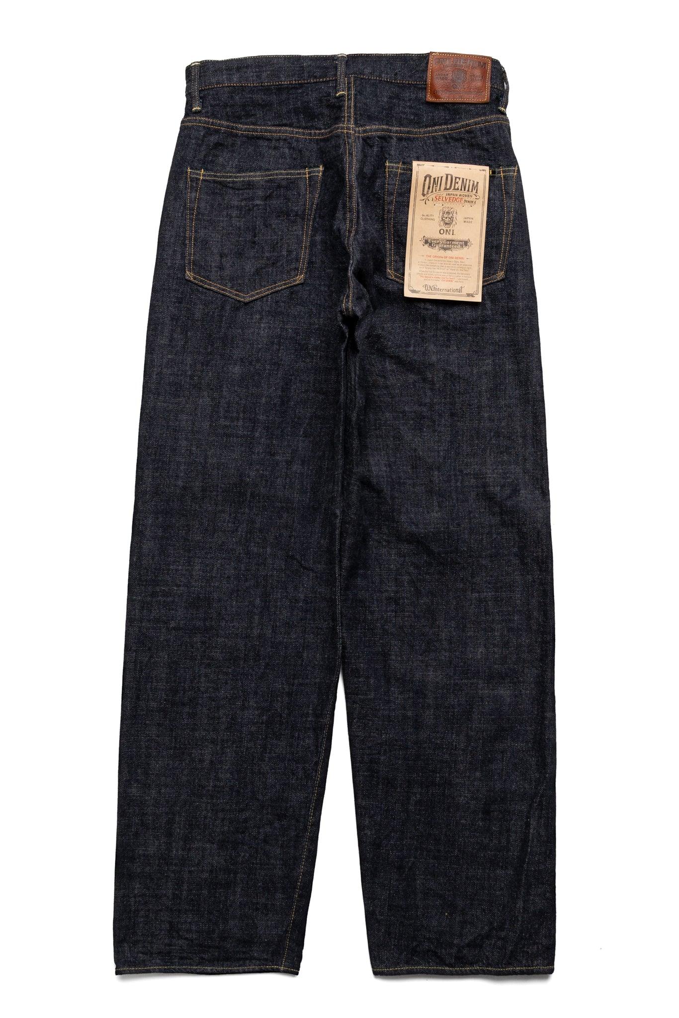 822-LS13.5 Long Slub Denim Super Wide Tapered