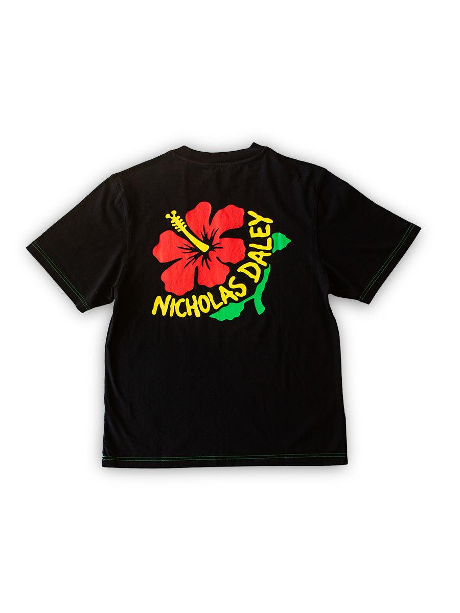 Hibiscus Tee (Blue in Green Exclusive)
