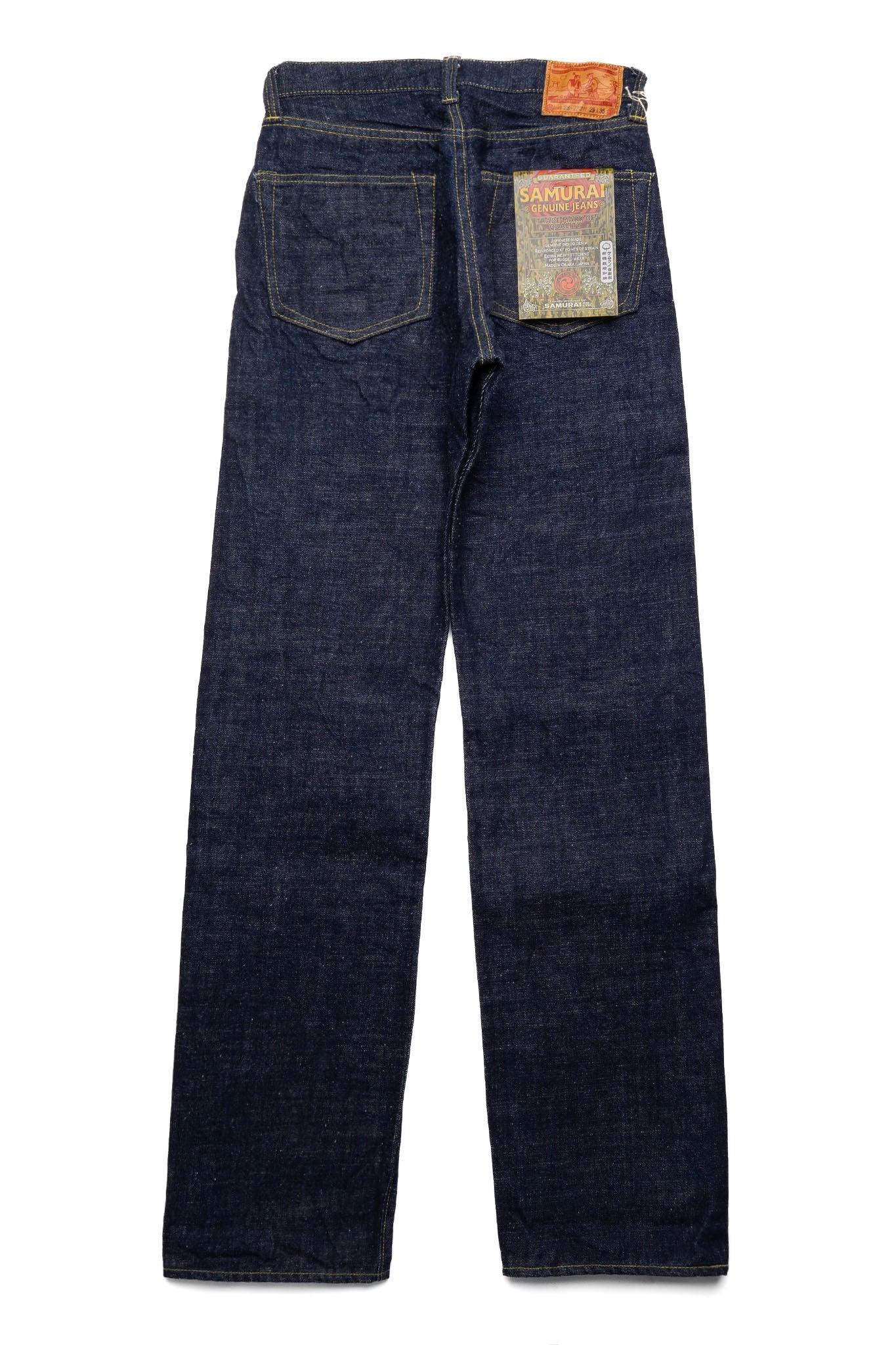 S2000HX II 15.8oz Samurai Cotton GL3 Selvedge Denim Relax Straight - Indigo