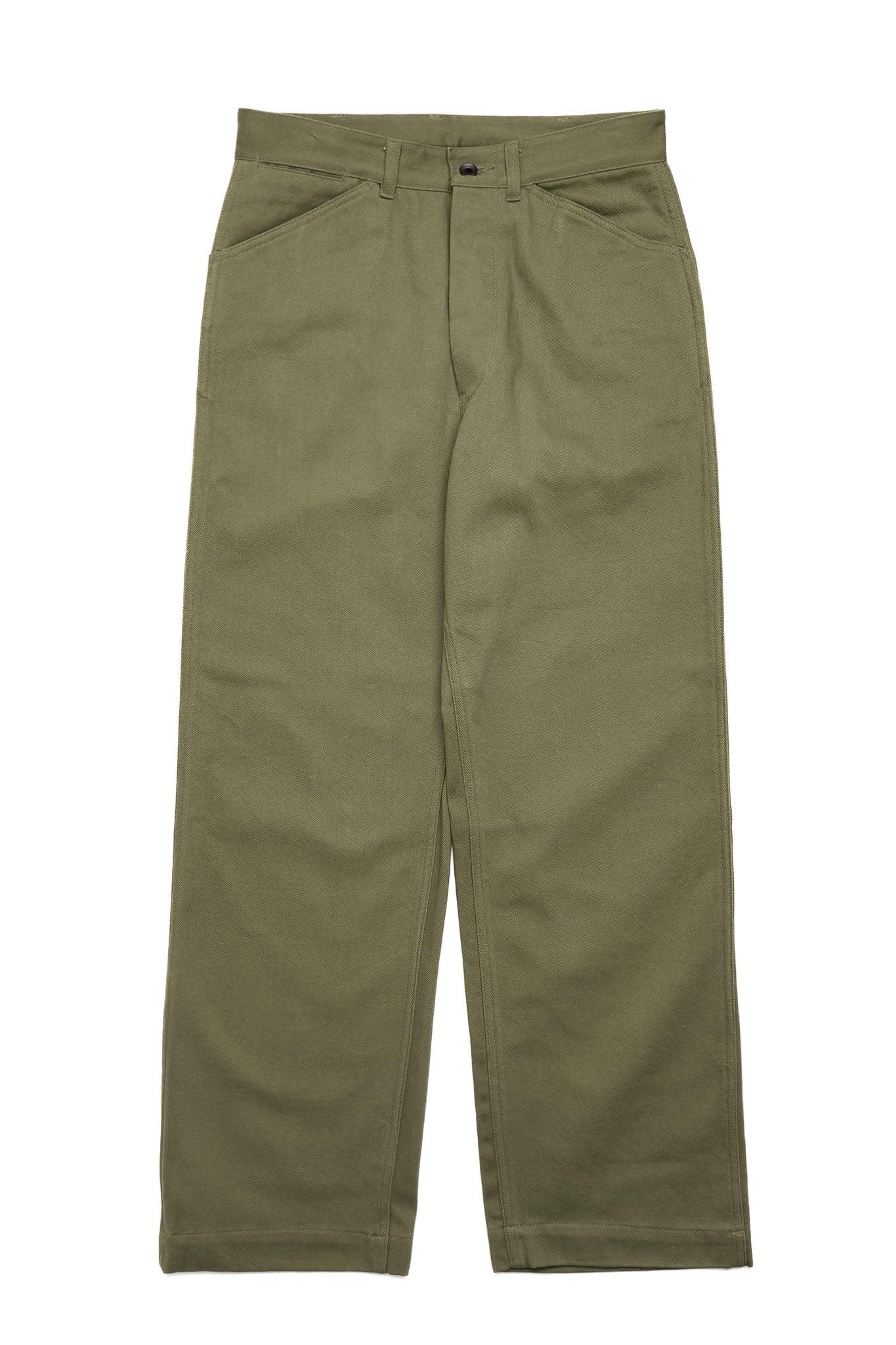 Yume Pants : Drill Twill - Olive
