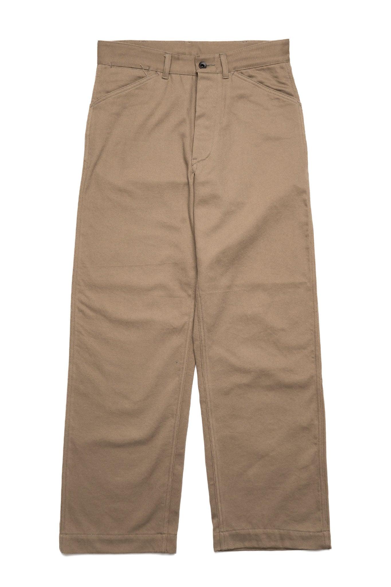 Yume Pants : Drill Twill - Dark Khaki