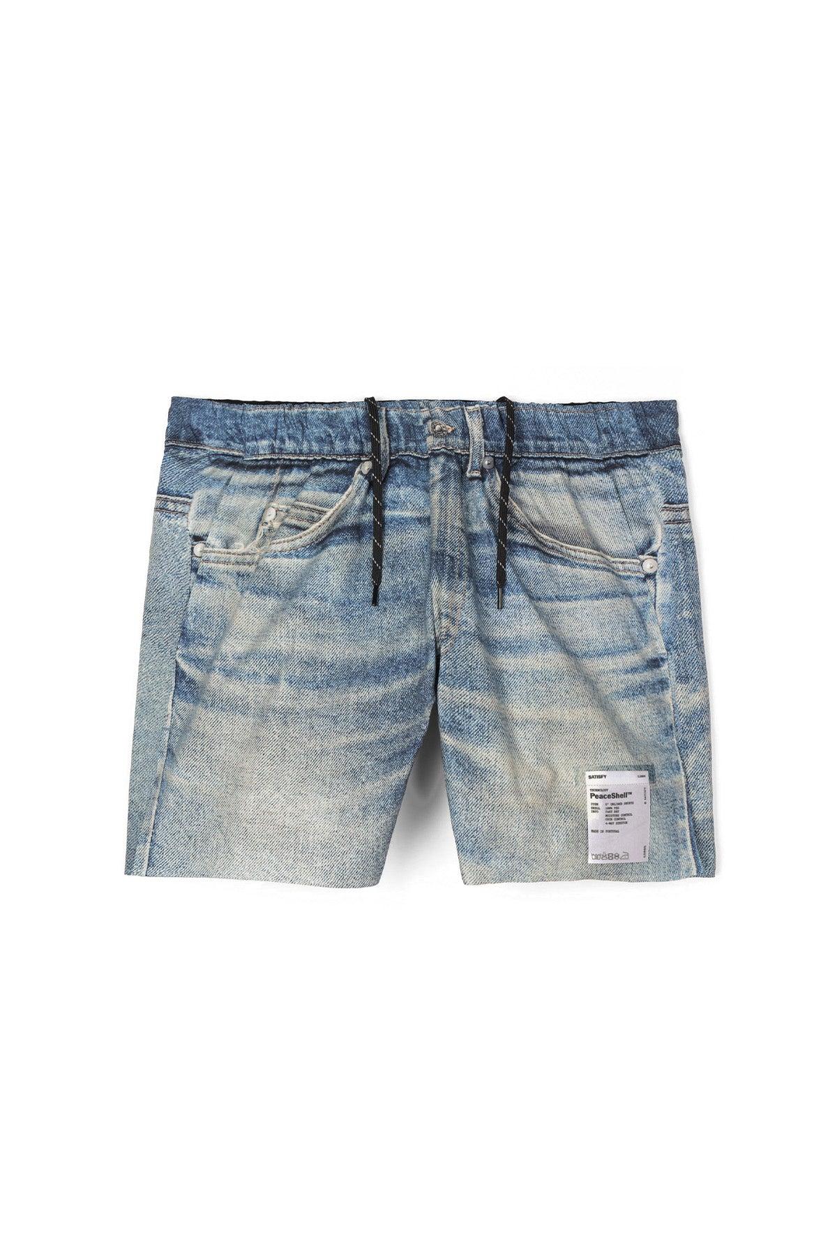 Peace Shell 5 Unlined Shorts Digital Denim