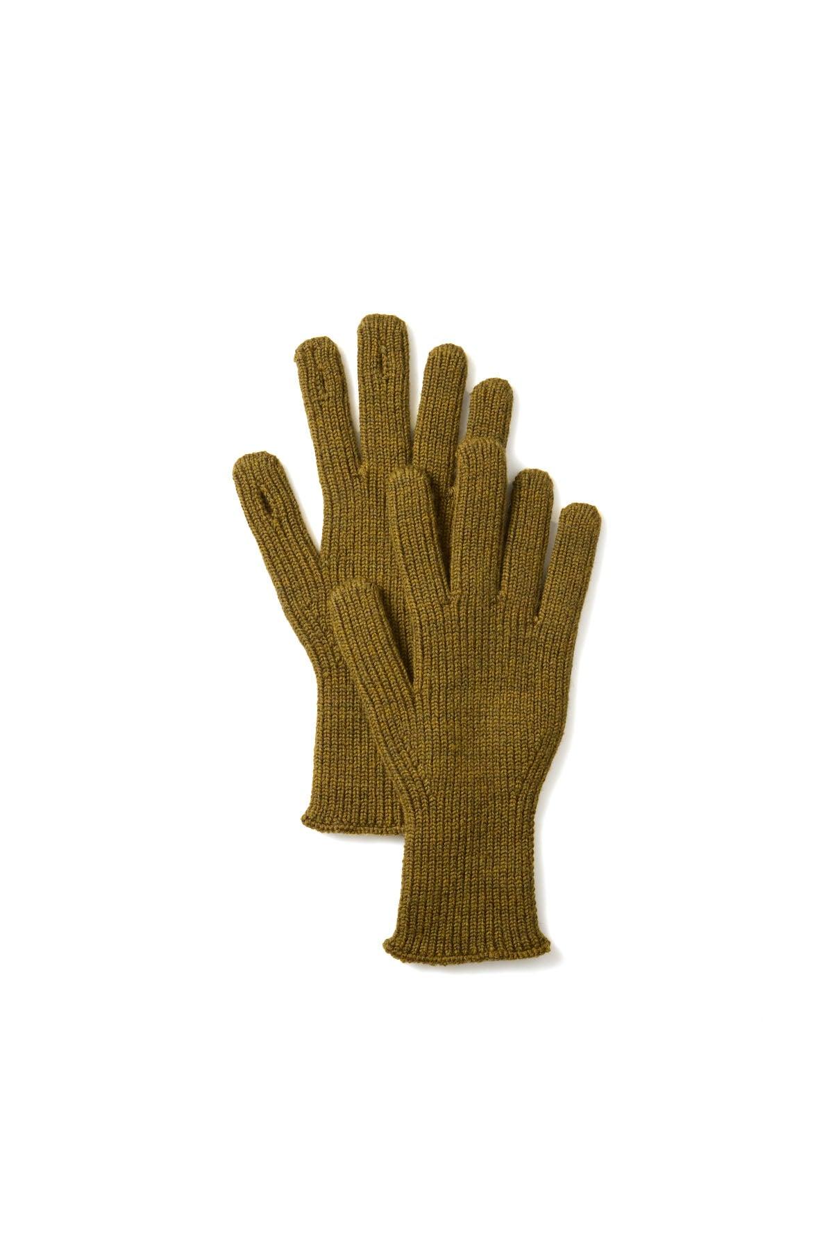 ROTOTO Washable Merino Knit Touch Gloves - Army Green