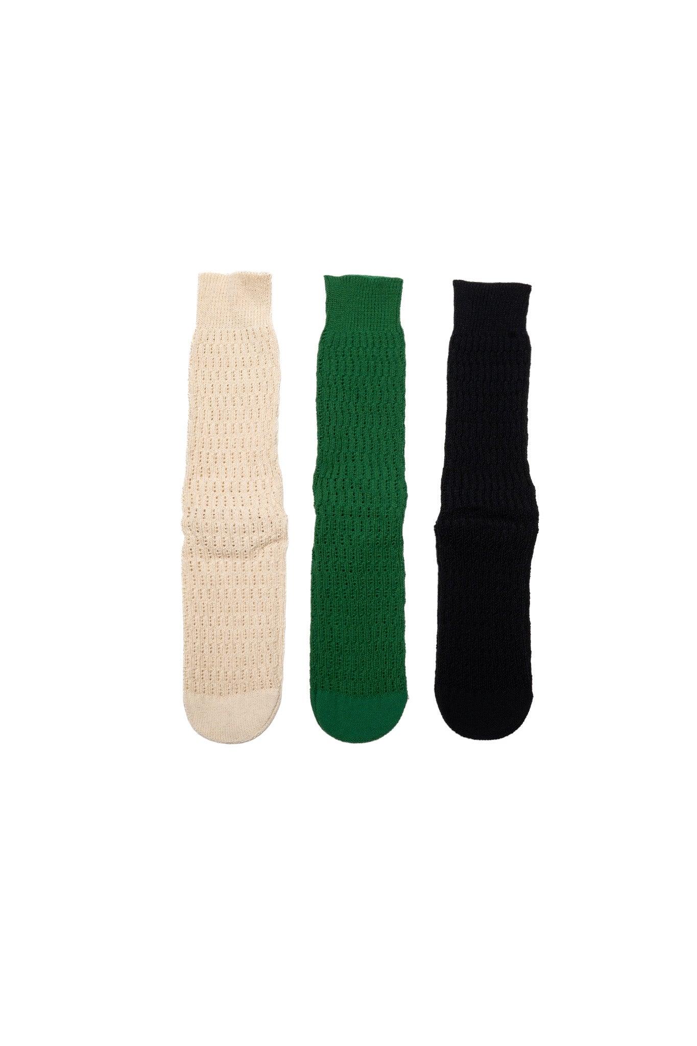Folk Crochet Socks