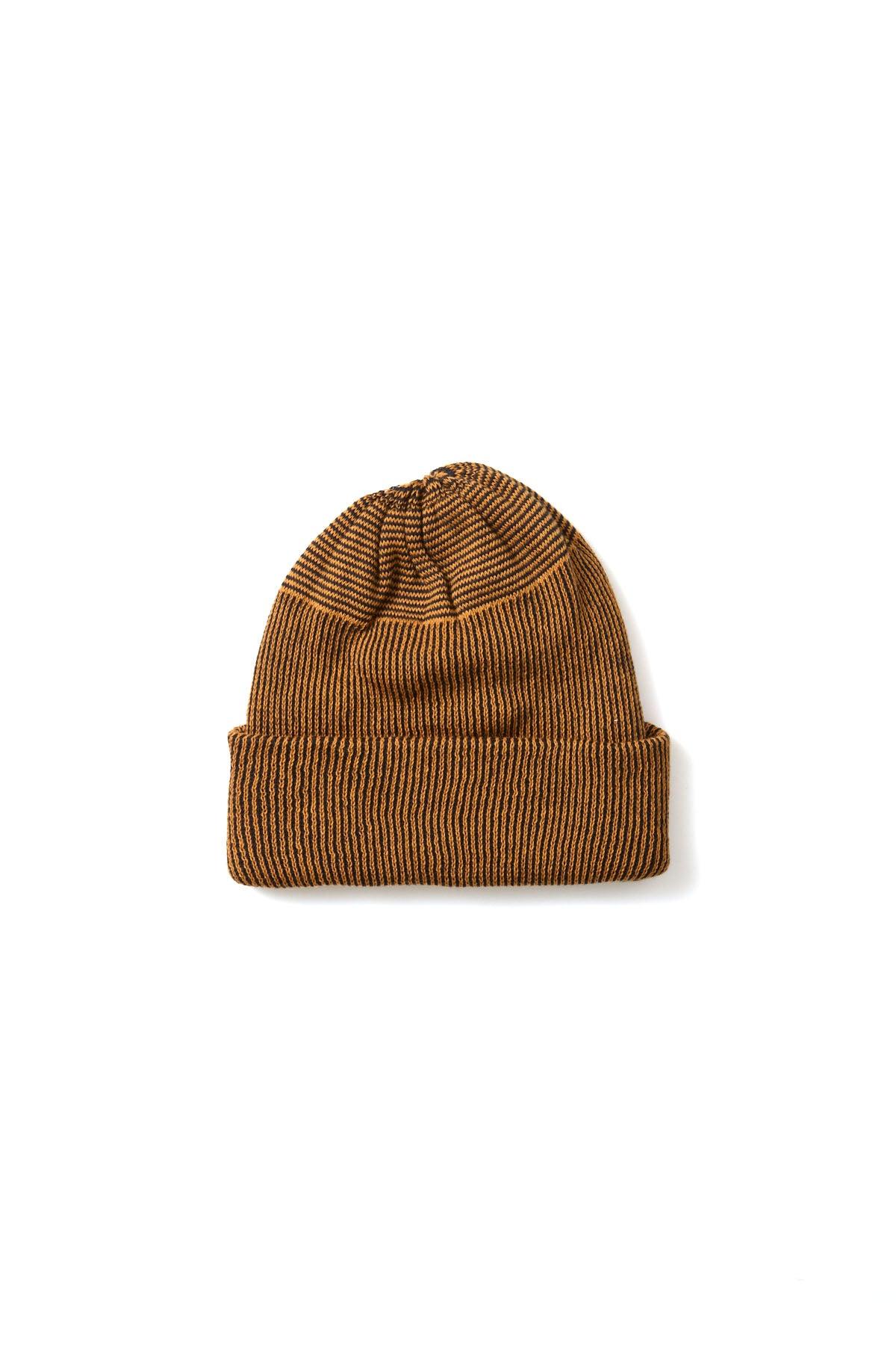 Super Soft Acorn Beanie - Carrot/Black