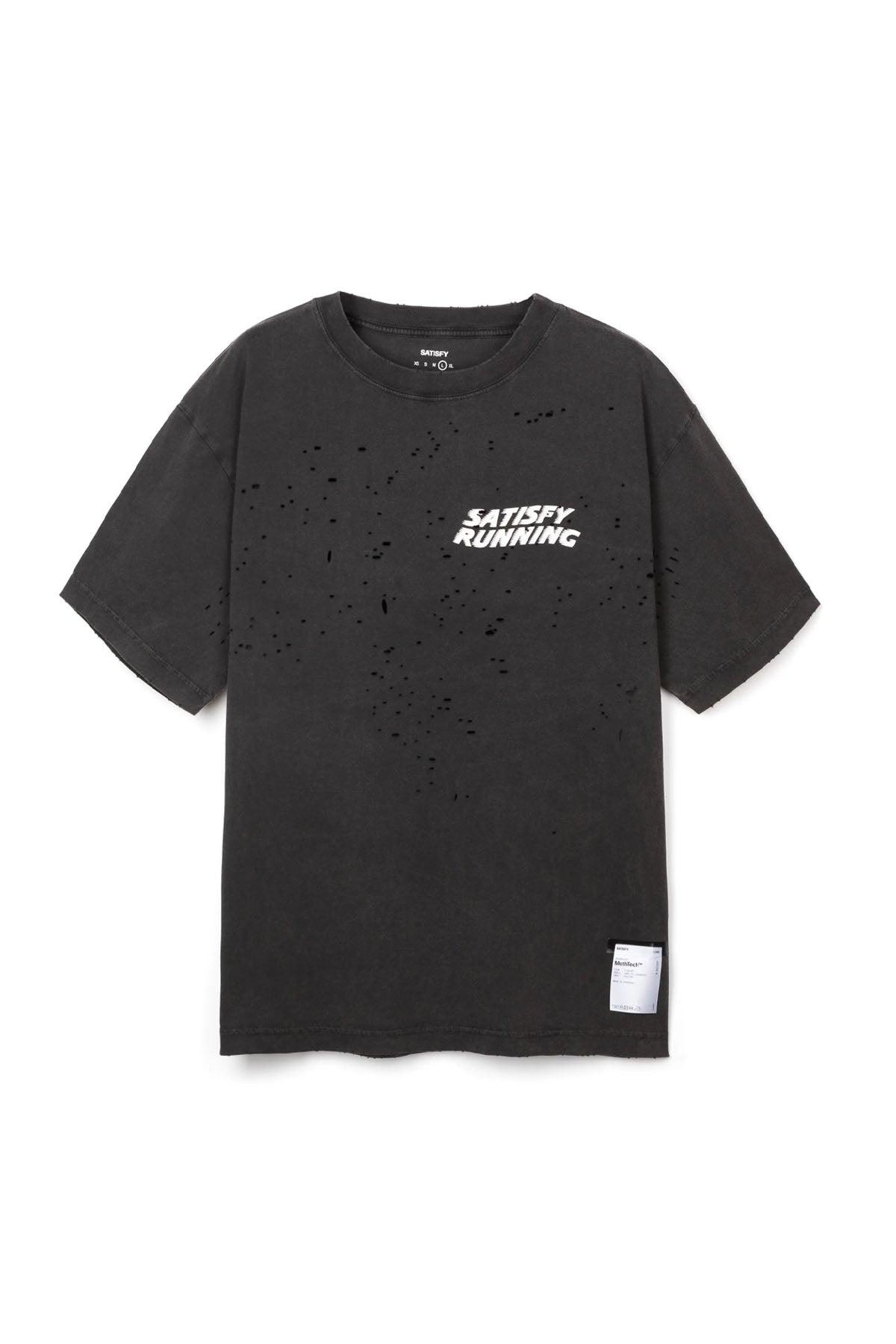 MothTech T-Shirt SATISFY Wave - Aged Black