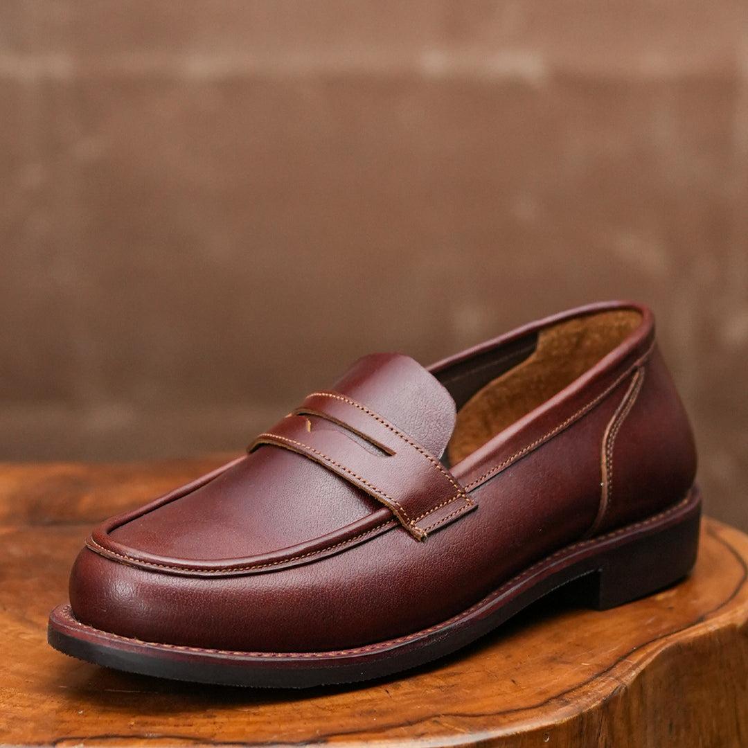 Oslo Penny 2.0 Loafers (Saddle Tan) Goodyear Welted
