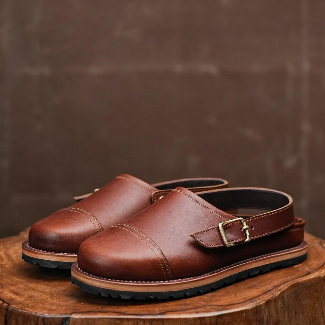 Ranger Slides (Saddle Tan) Goodyear Welted