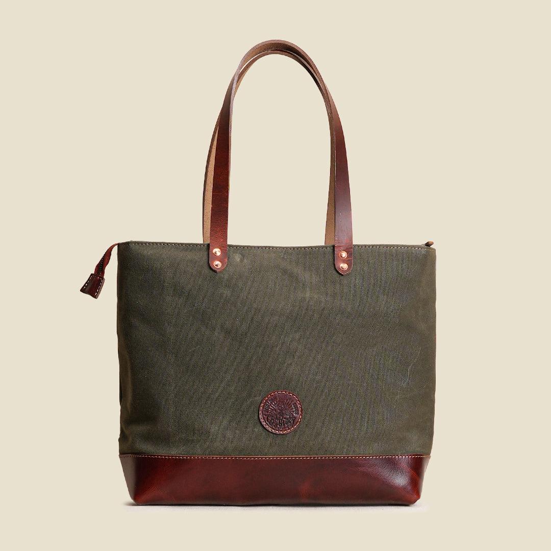 The Willow Tote ( Forest Green )