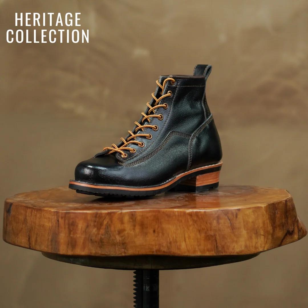 Outlander Boots 6" (Raven Black)