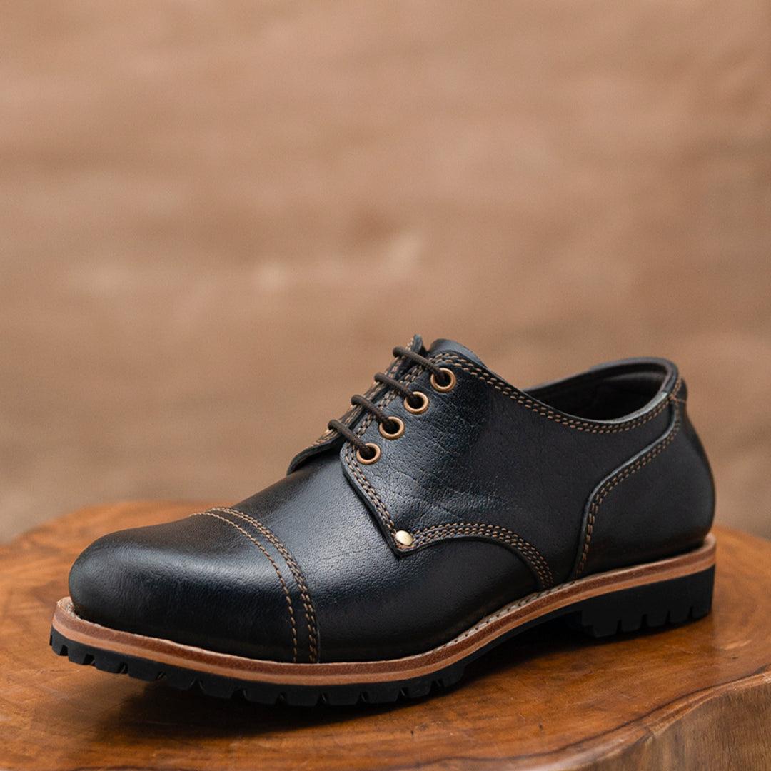 Marshal Shoes (Raven Black) Goodyear Welted