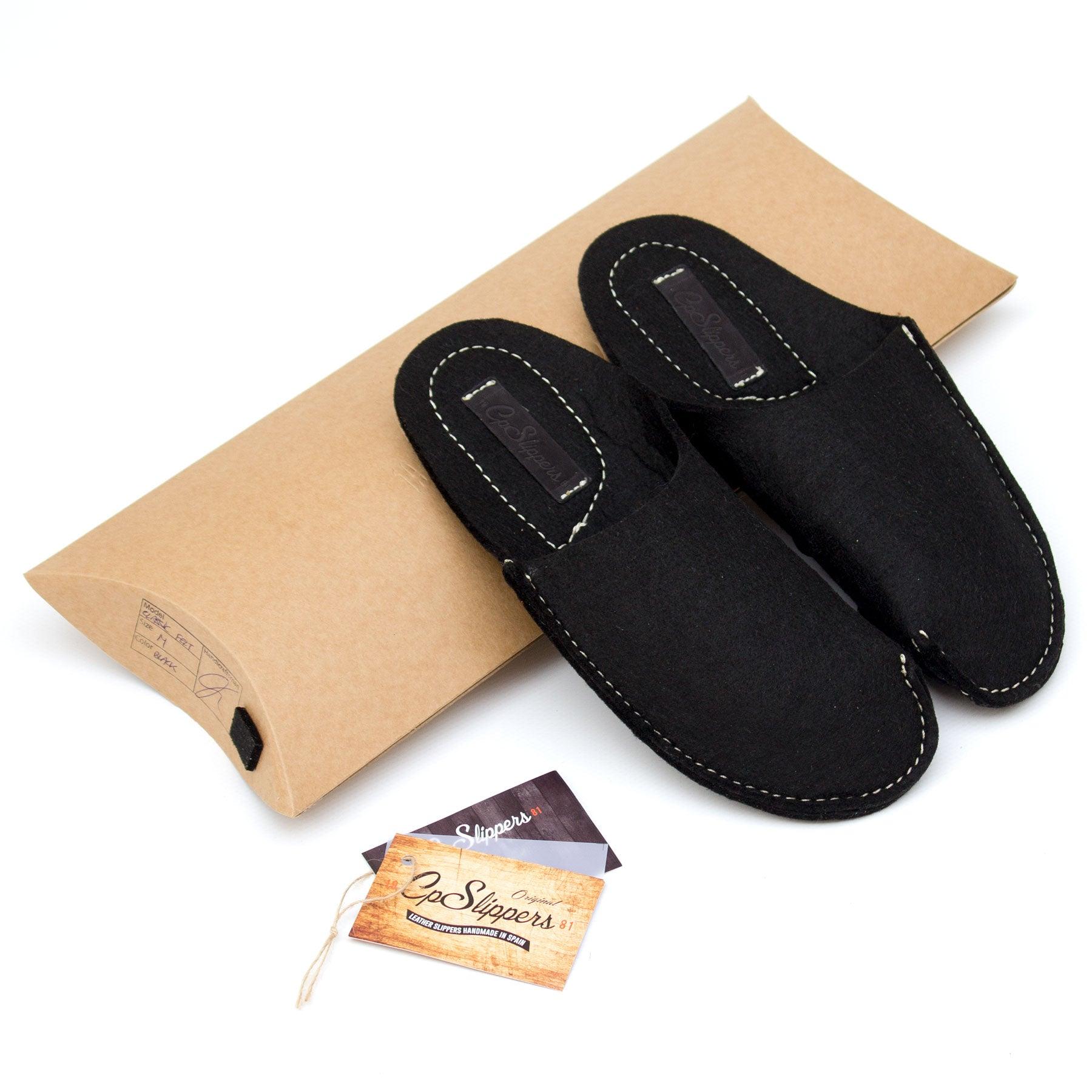 Black CP Slippers Classic