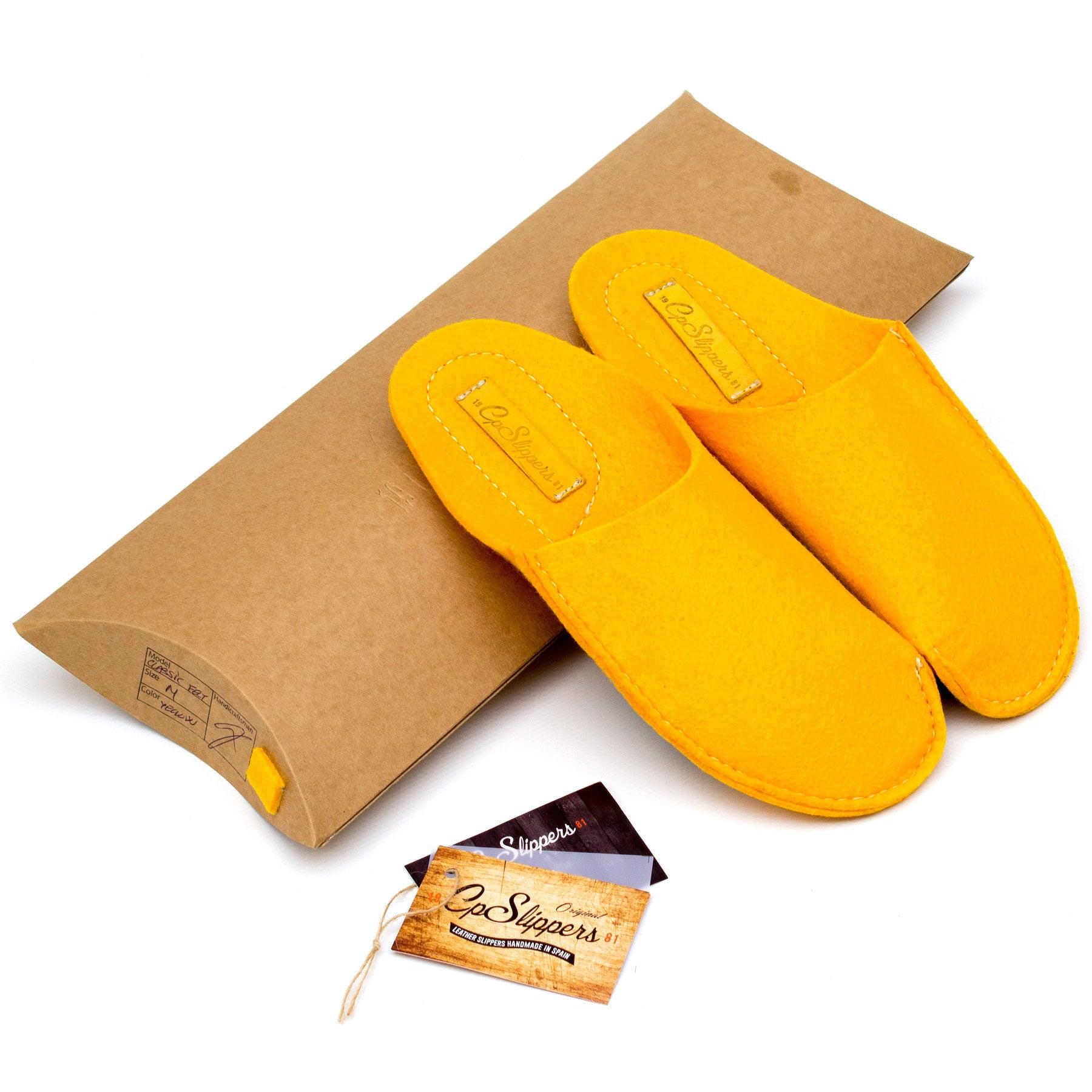 Yellow CP Slippers Classic