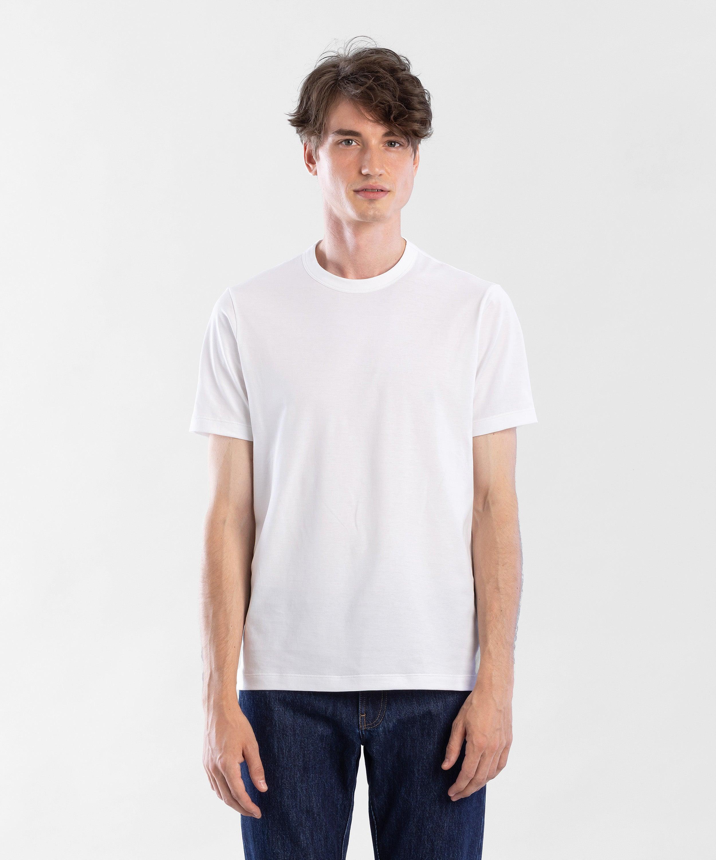 Refined 160 SS White Men's Crewneck T-shirt