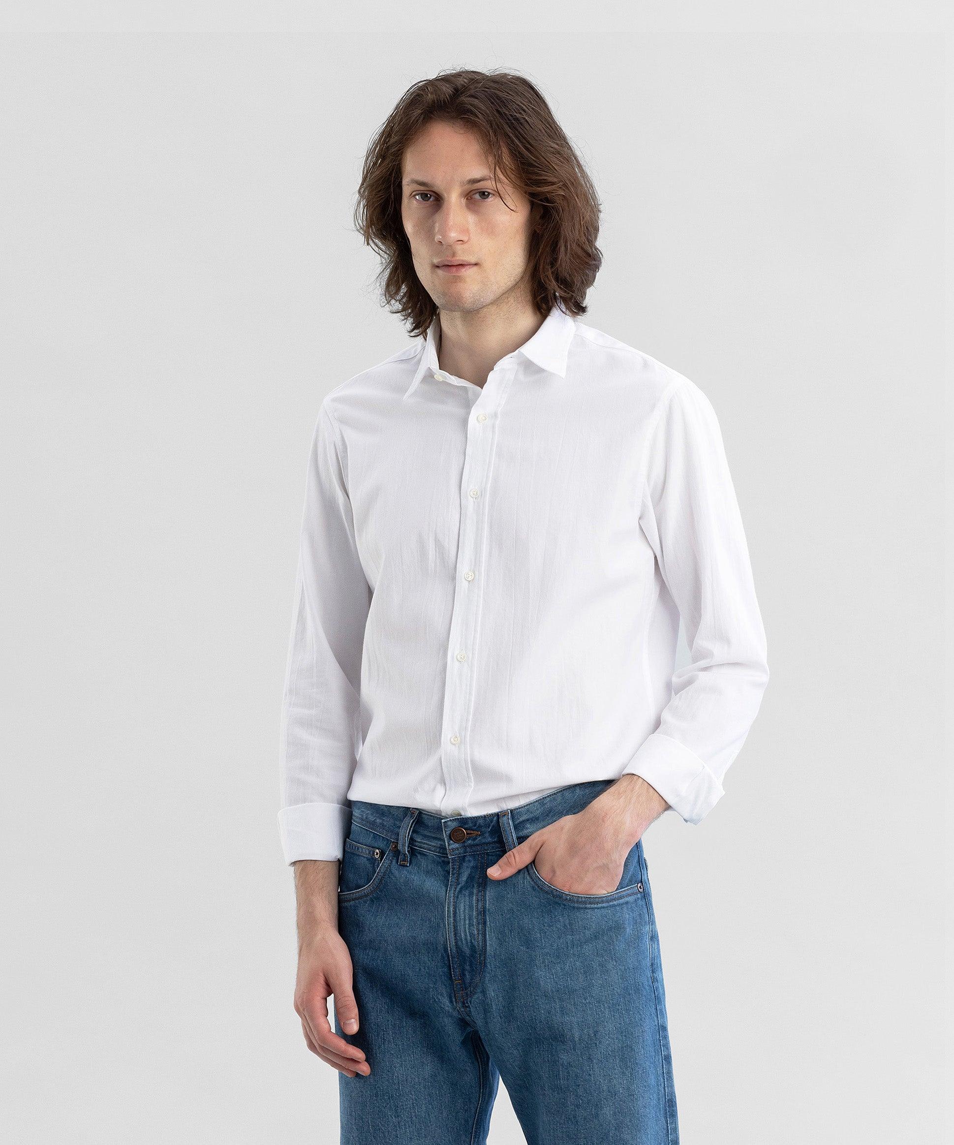 Classic 130 White Men's Shirt