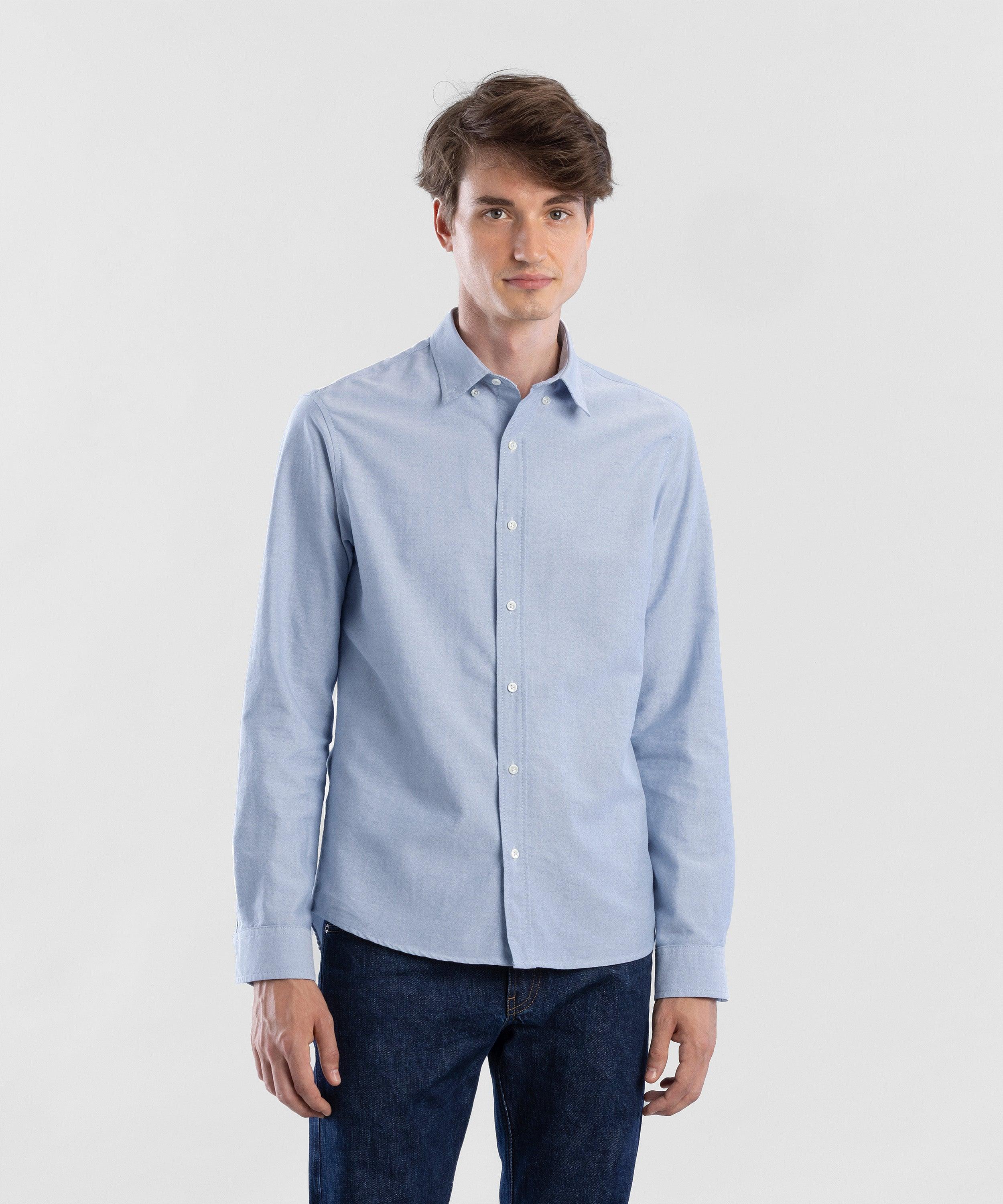 Oxford 150 Vintage Blue Men's Shirt