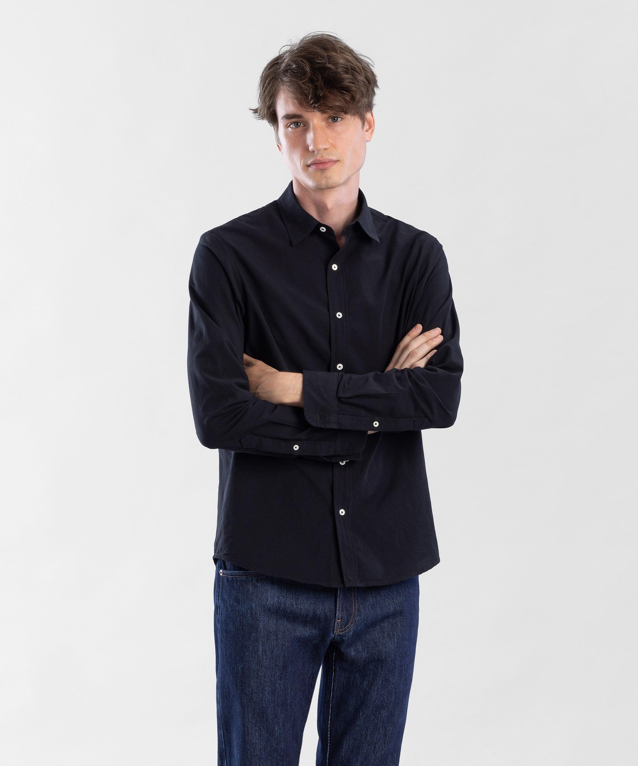 Renaissance Man Black Men's Chambray Shirt