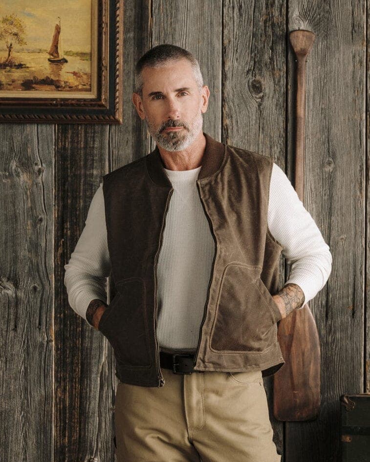 Piston Vest - Waxed Oak