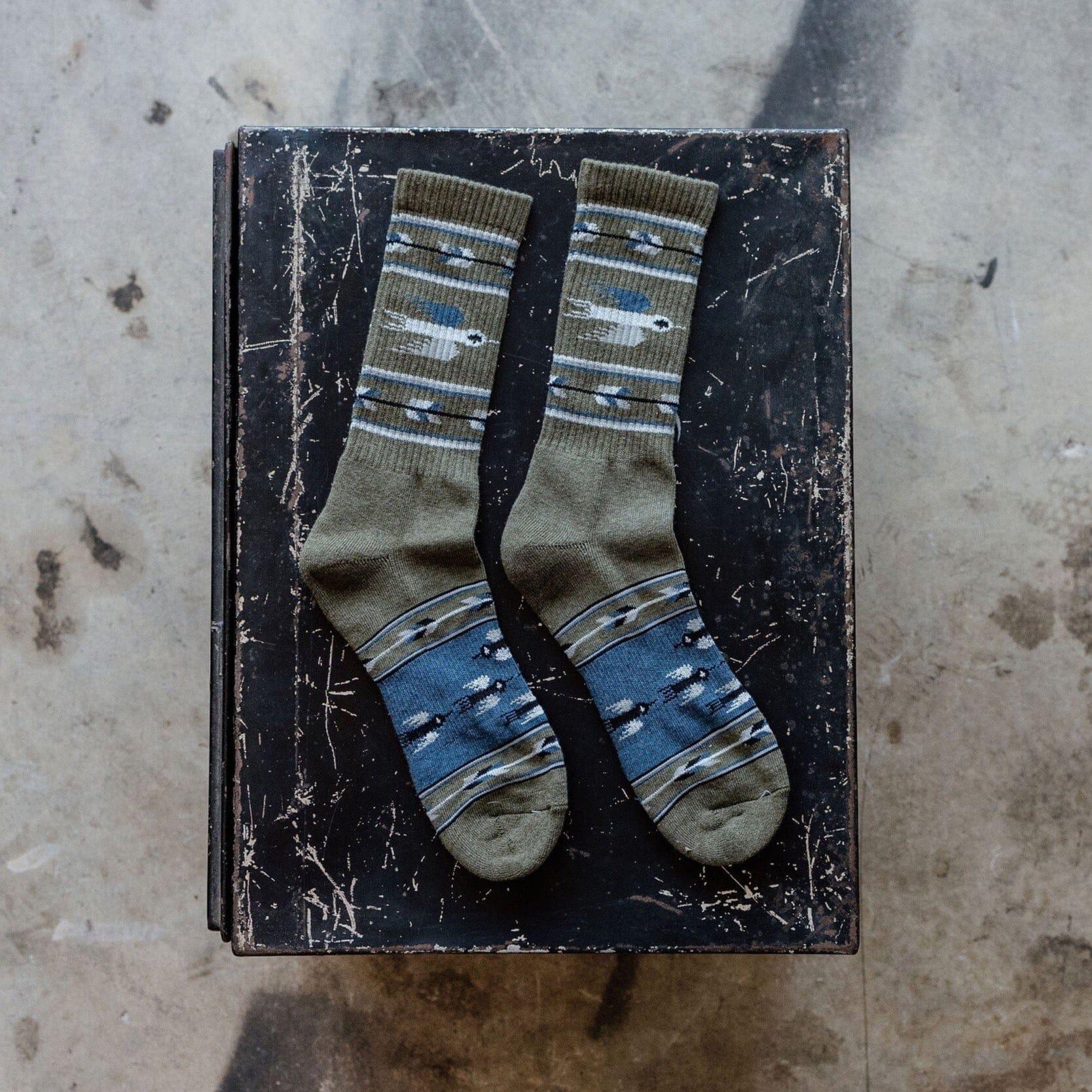 Heather T-Bird Socks