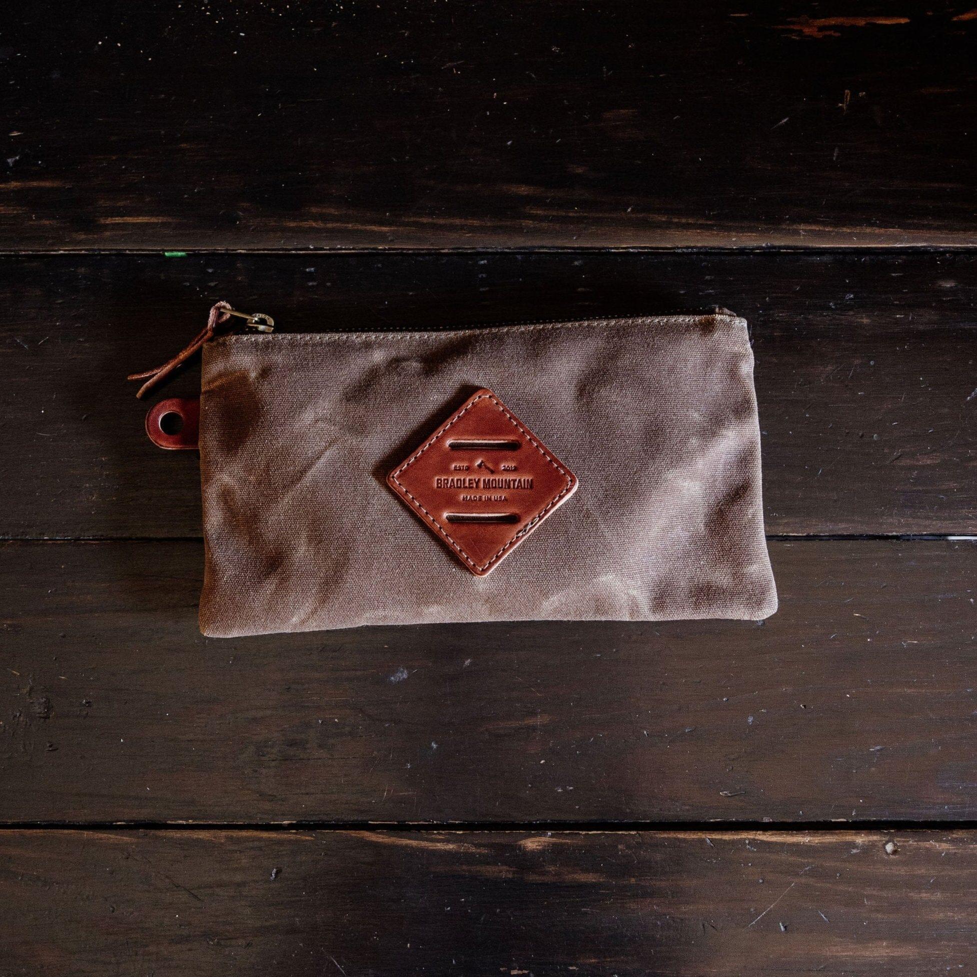 Zip Pouch - Brush Brown