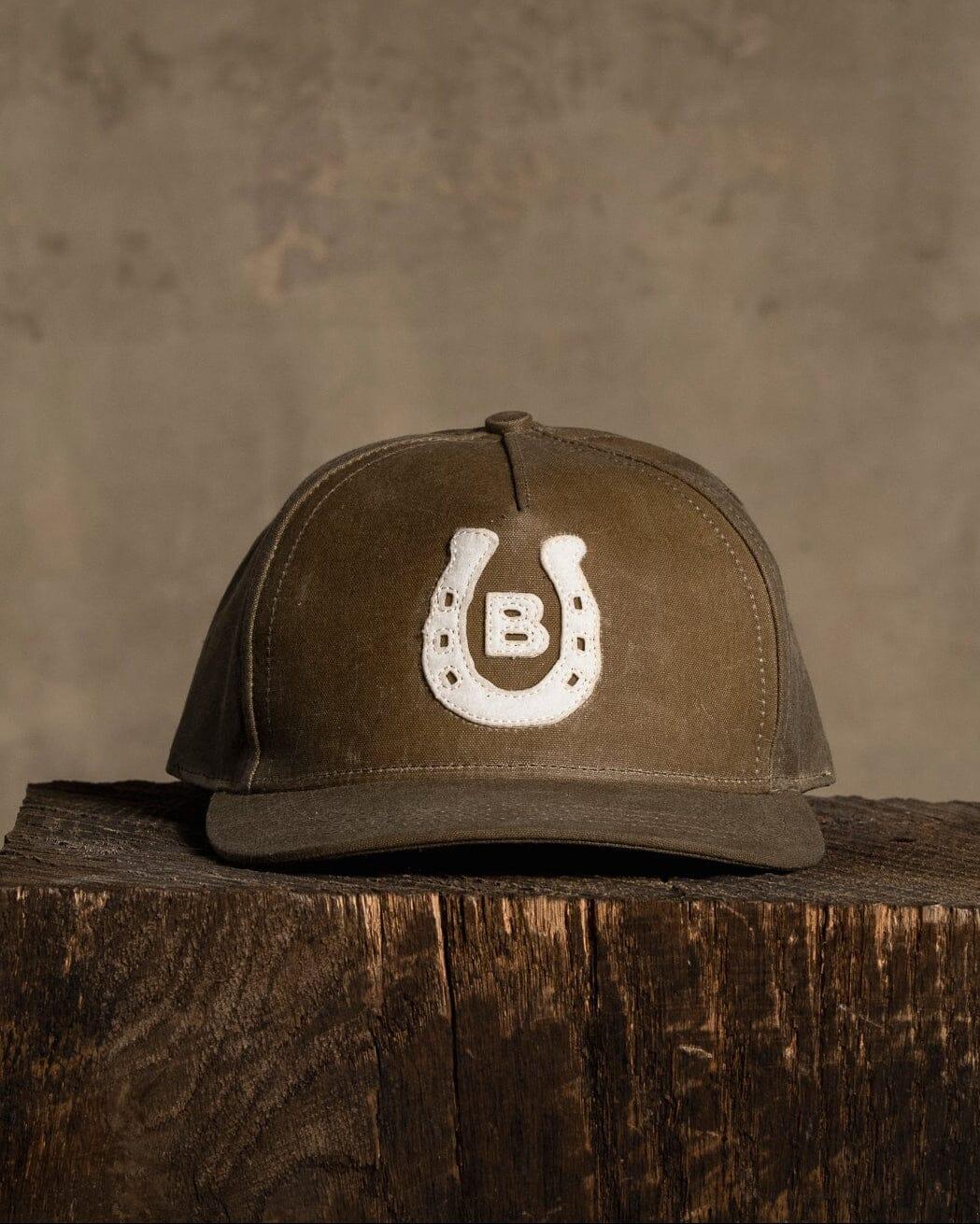 Horseshoe Appliqué Hat - Waxed Field Tan