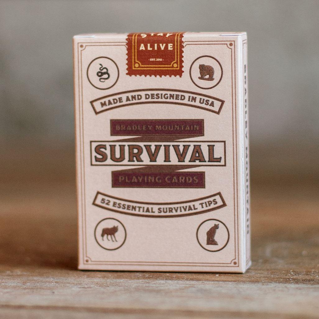 Survival Playing Cards - Cream
