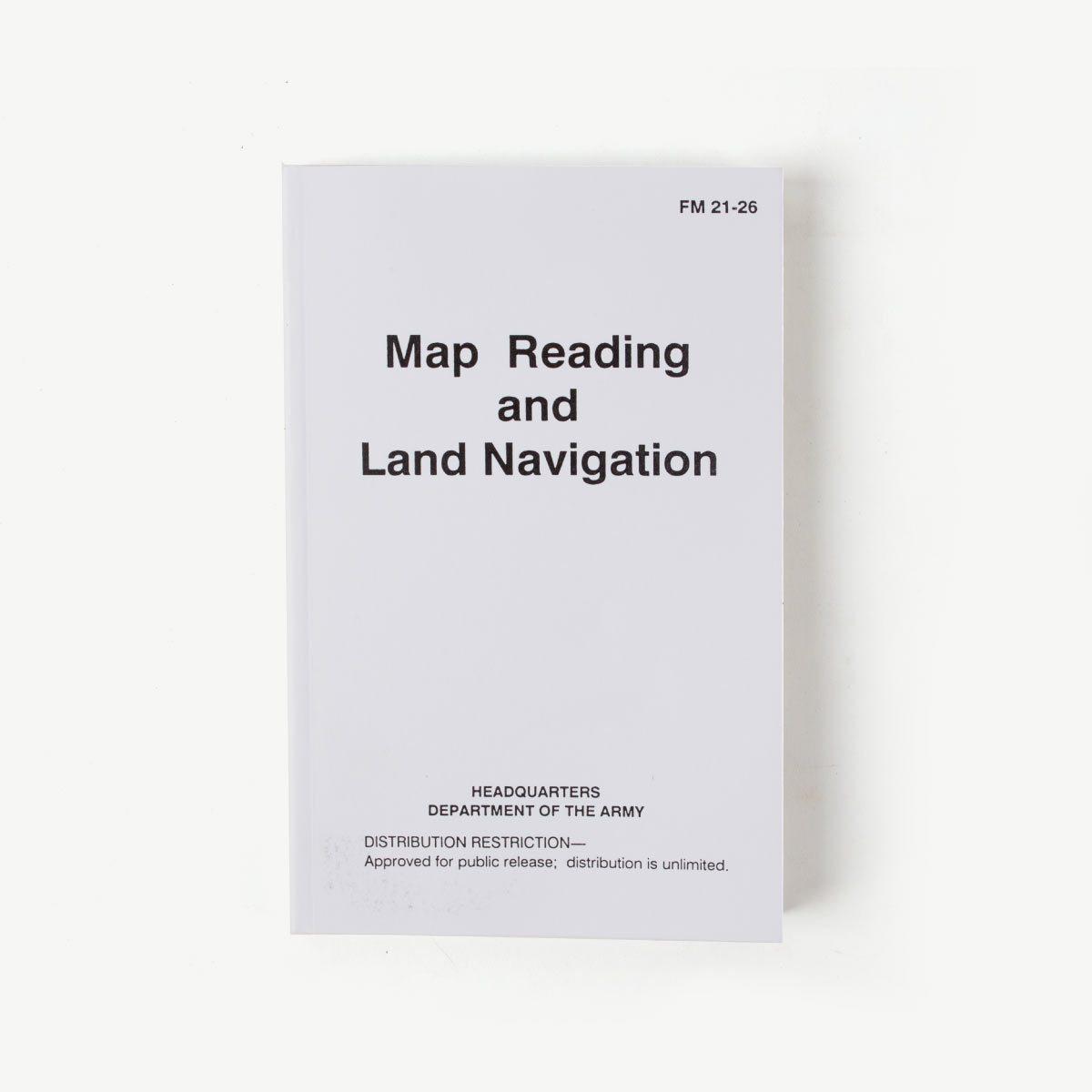 Map Reading & Land Navigation Book