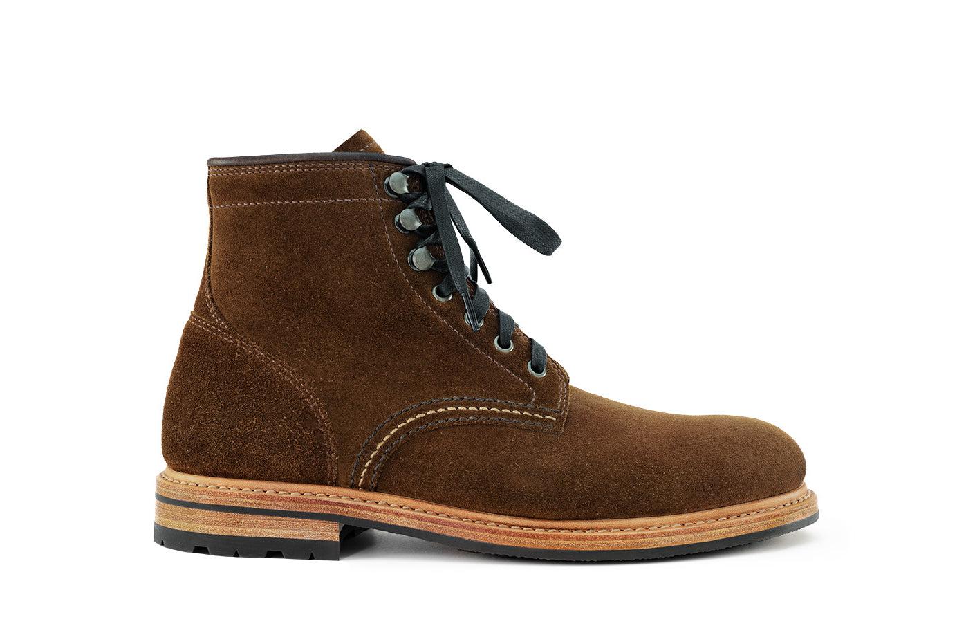 Edmund Plain Toe Boot Cola