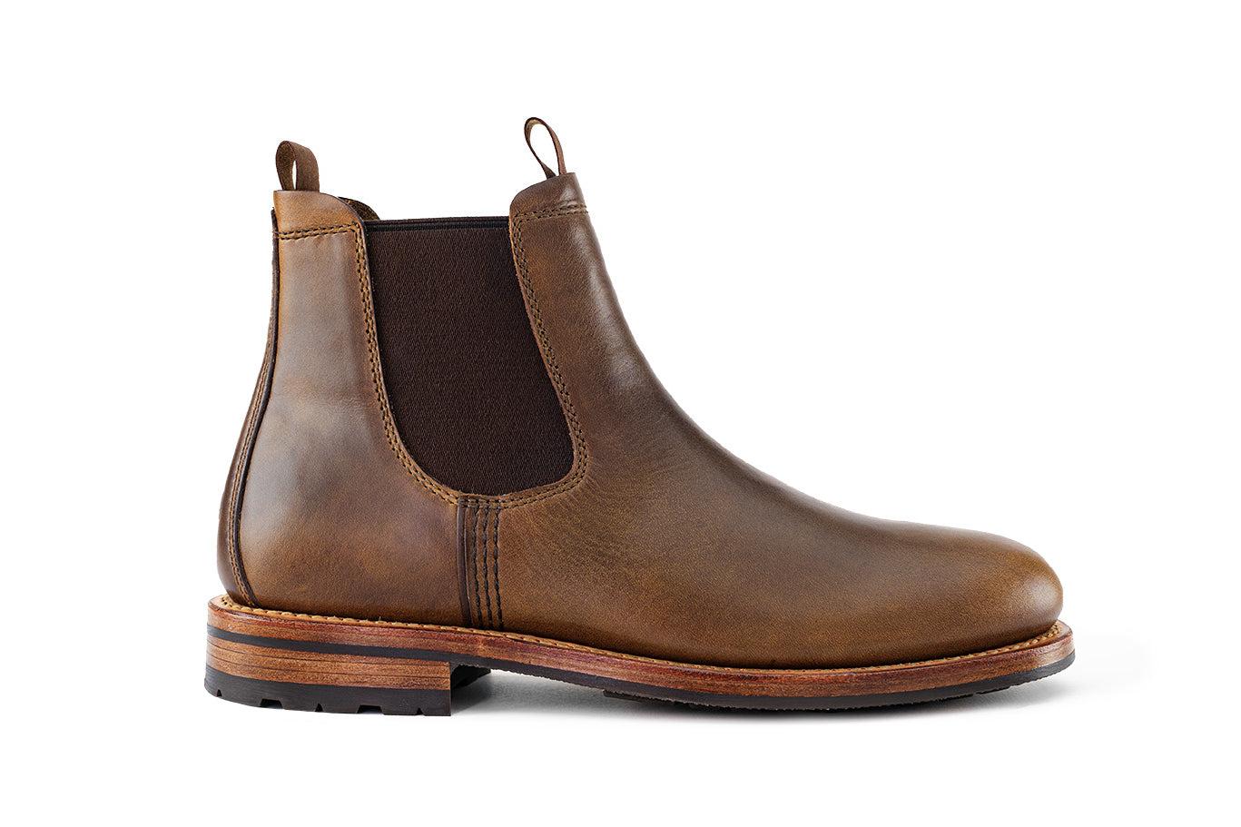 Sherman Chelsea Boot Whiskey