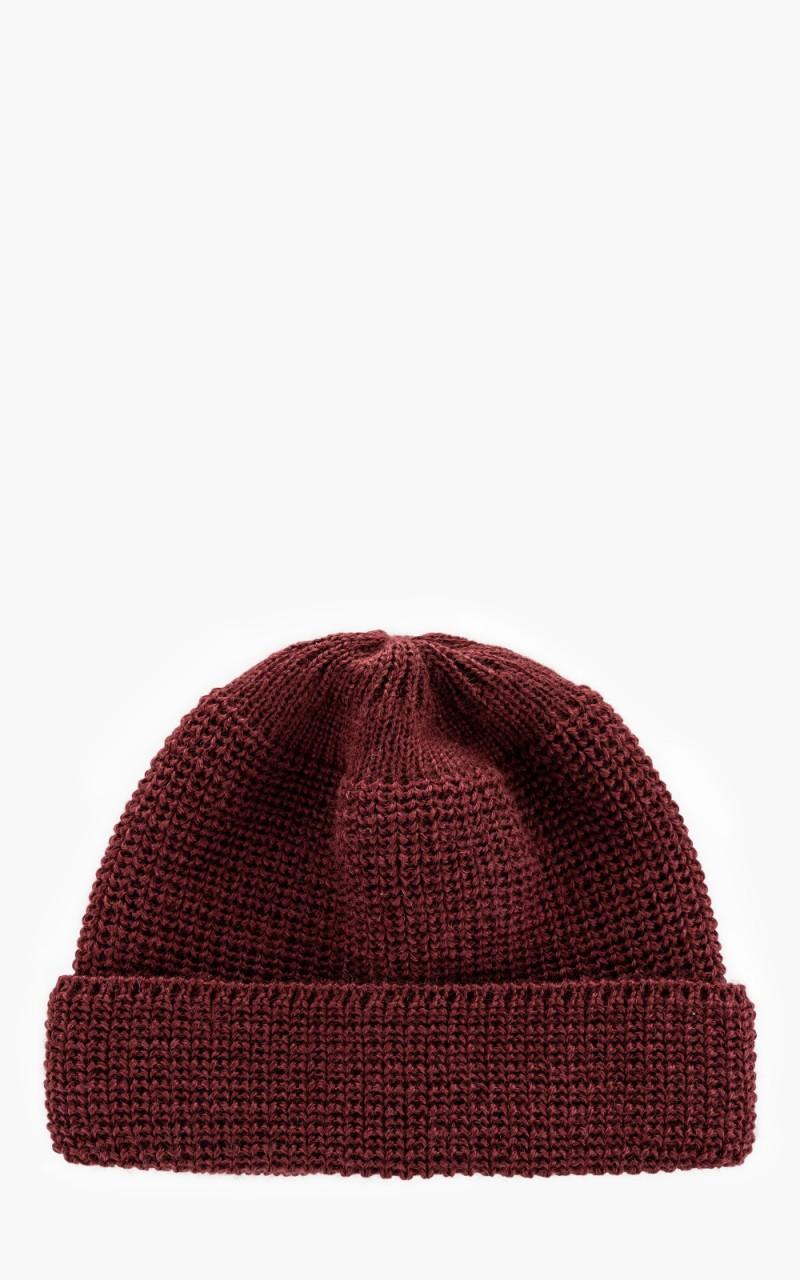 Leuchtfeuer Walfänger Knit Wool Beanie Bordeaux