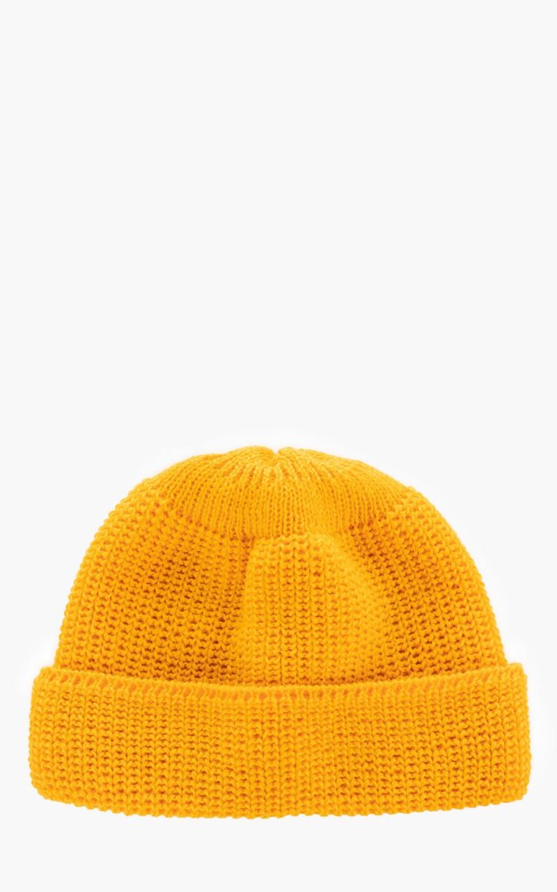 Leuchtfeuer Walfänger Knit Wool Beanie Yellow