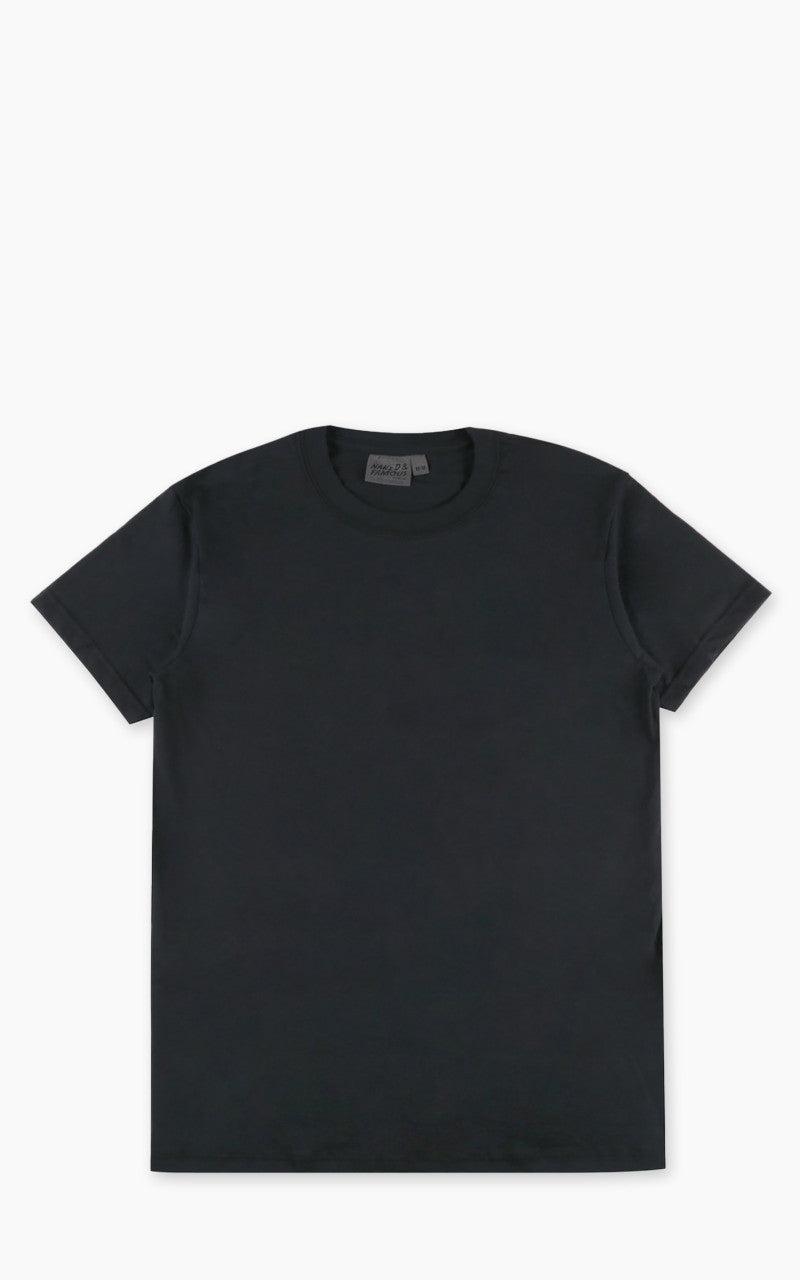 Circular Knit T-Shirt Black