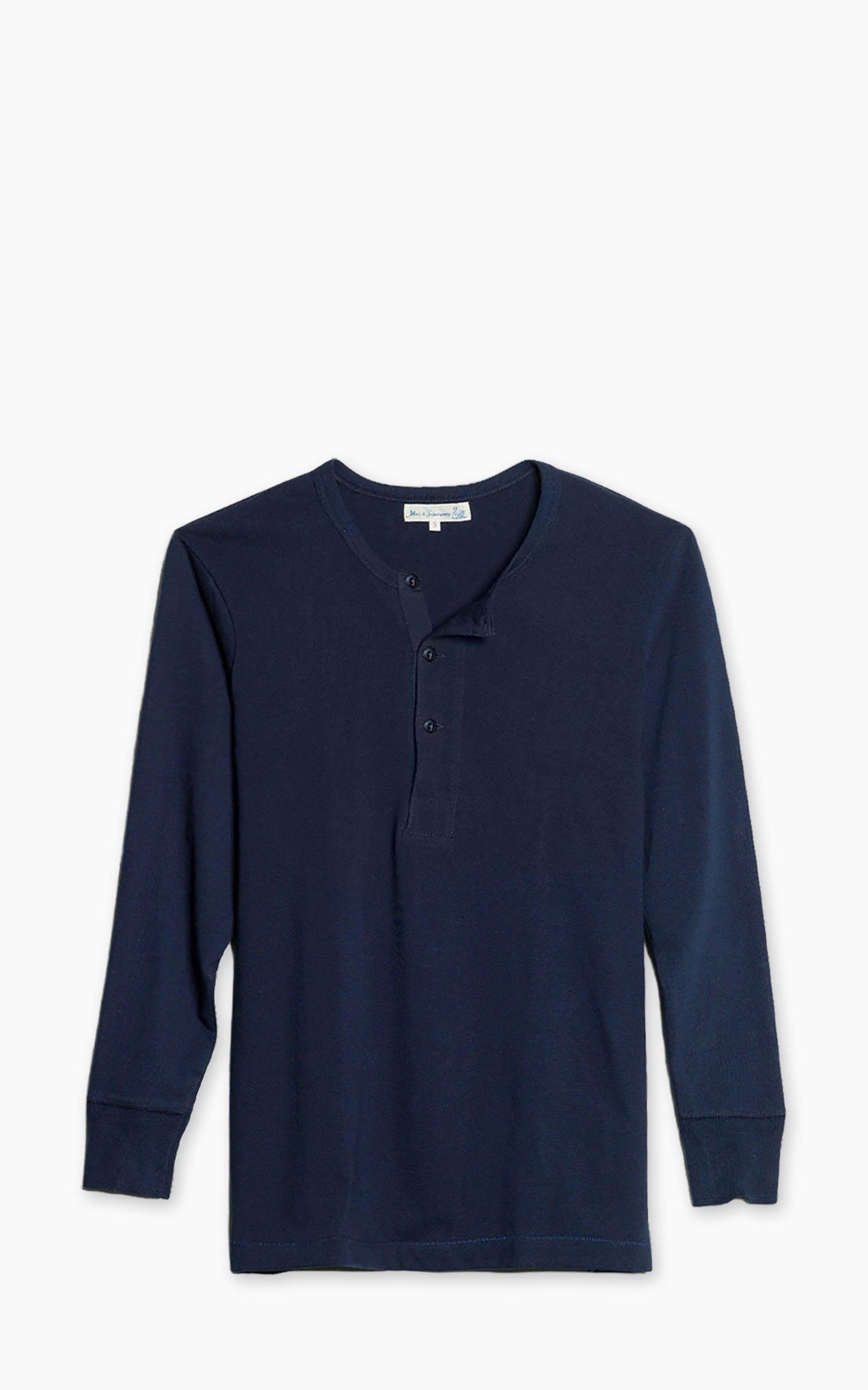 2M06 Vintage Machine Refined Longsleeve Ink Blue