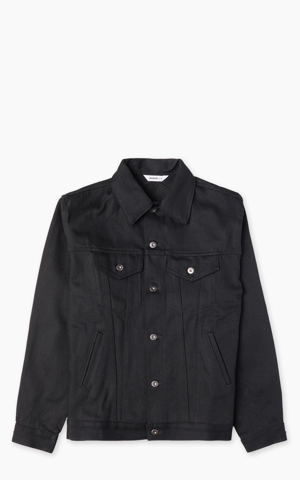 Type 3S Denim Jacket Selvedge Double Black 14.5oz